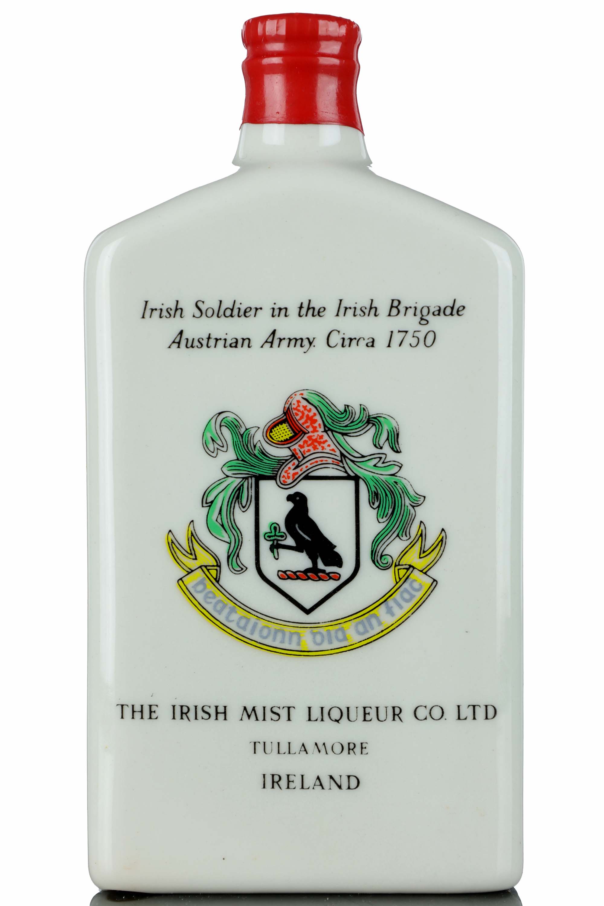 Irish Mist Liqueur Ceramic - Quarter Bottle