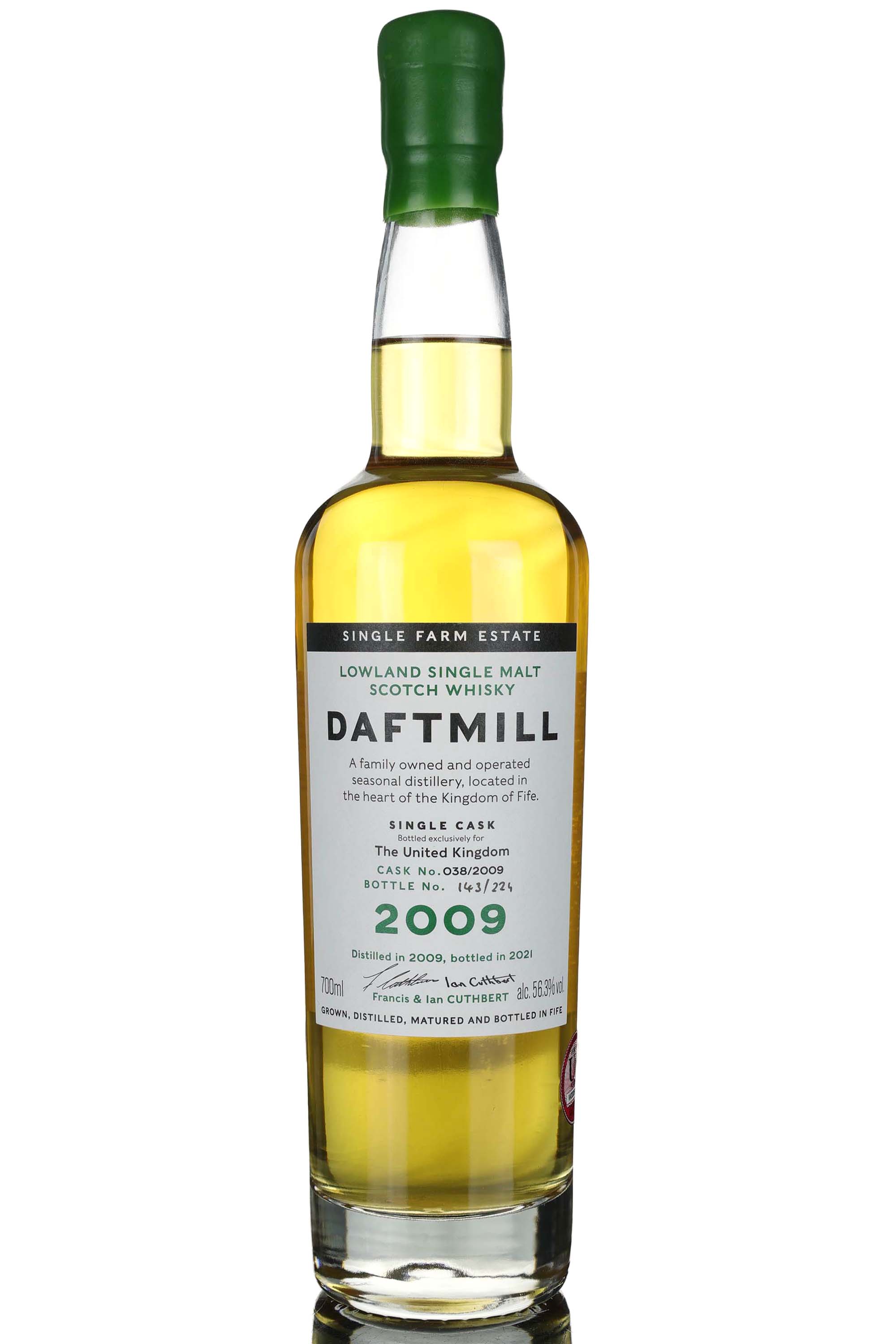 Daftmill 2009-2021 - Single Cask 038 - UK Exclusive