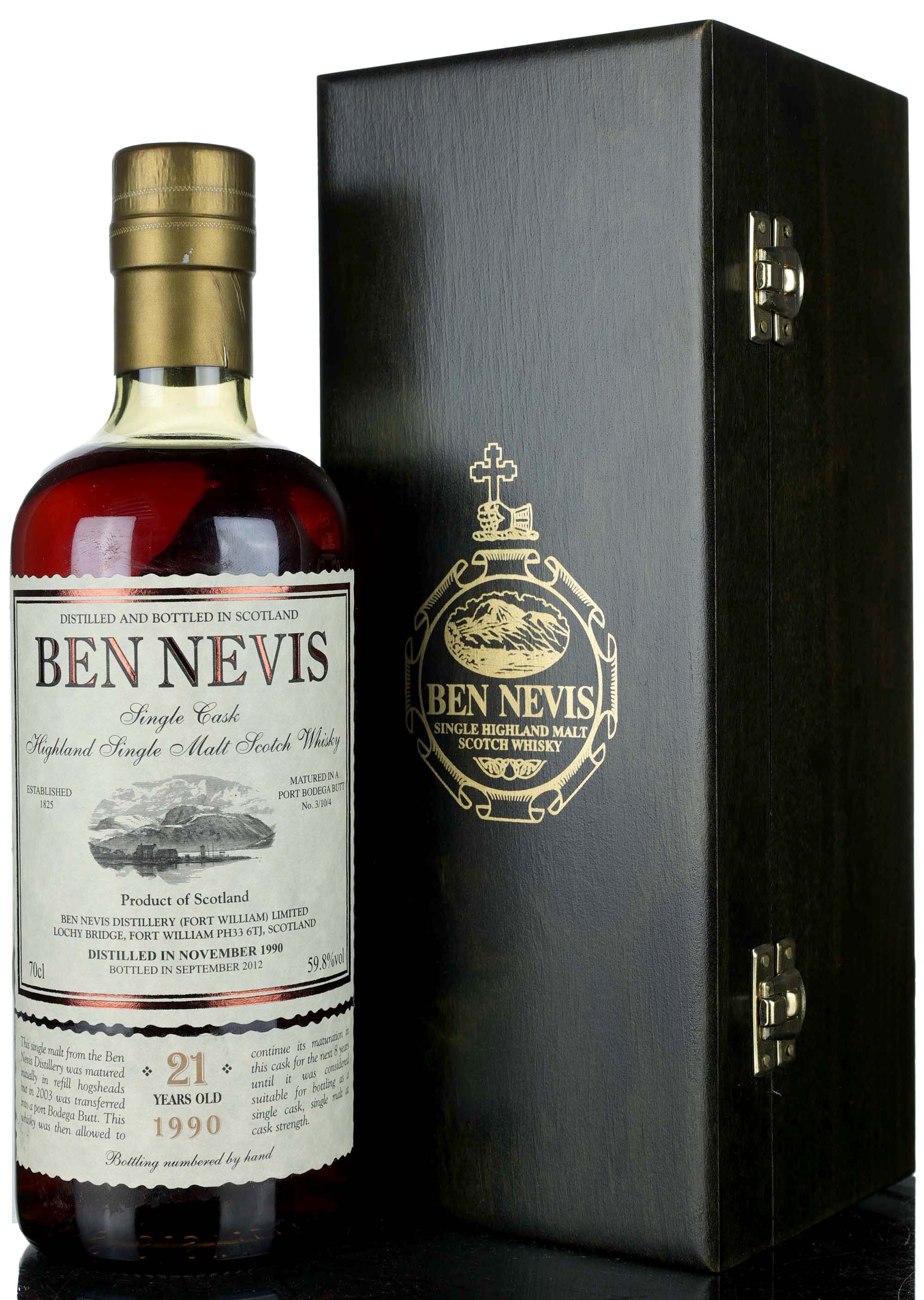 Ben Nevis 1990-2012 - 21 Year Old - Single Cask 3/10/4