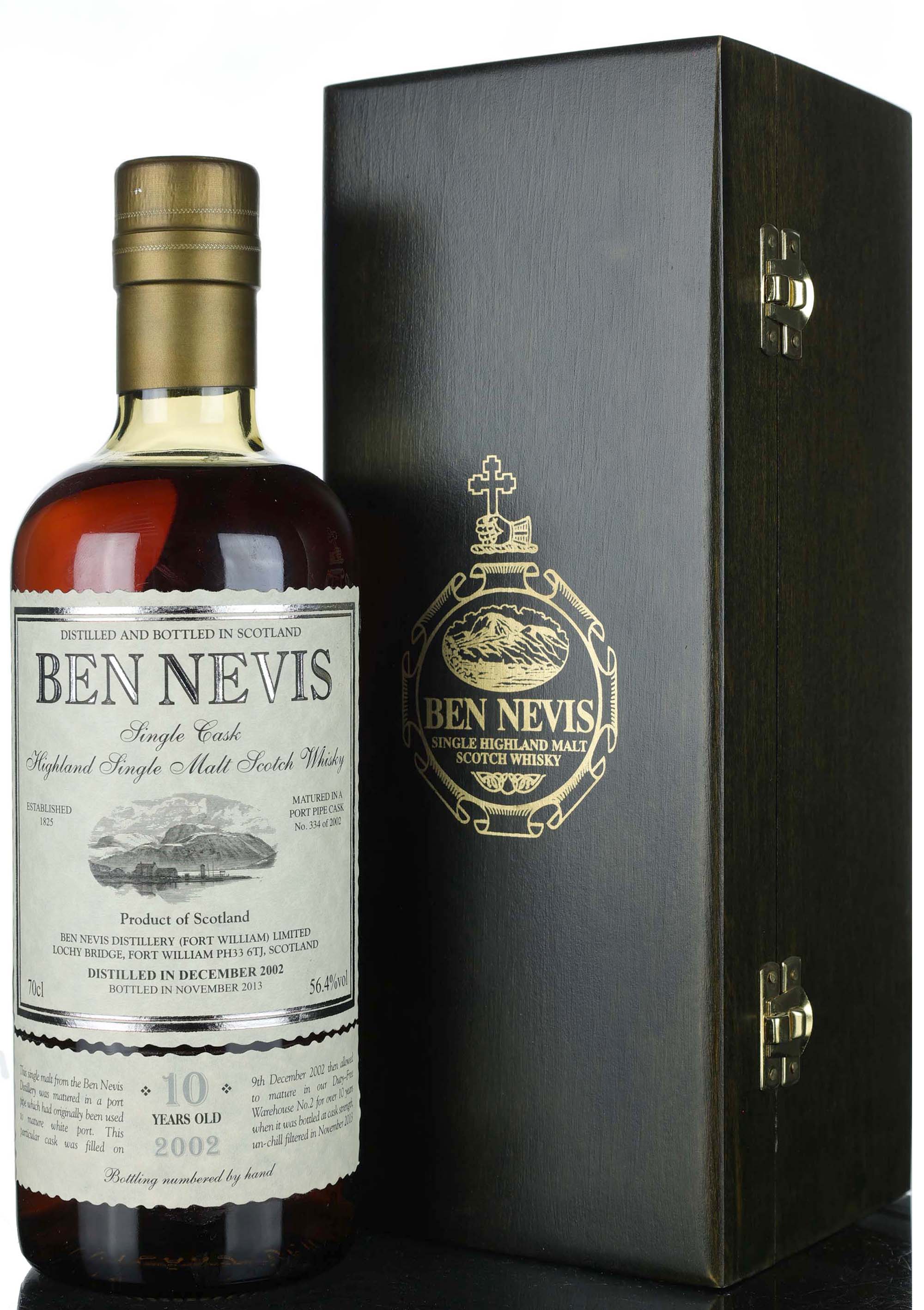 Ben Nevis 2002-2013 - 10 Year Old - Single Cask 334