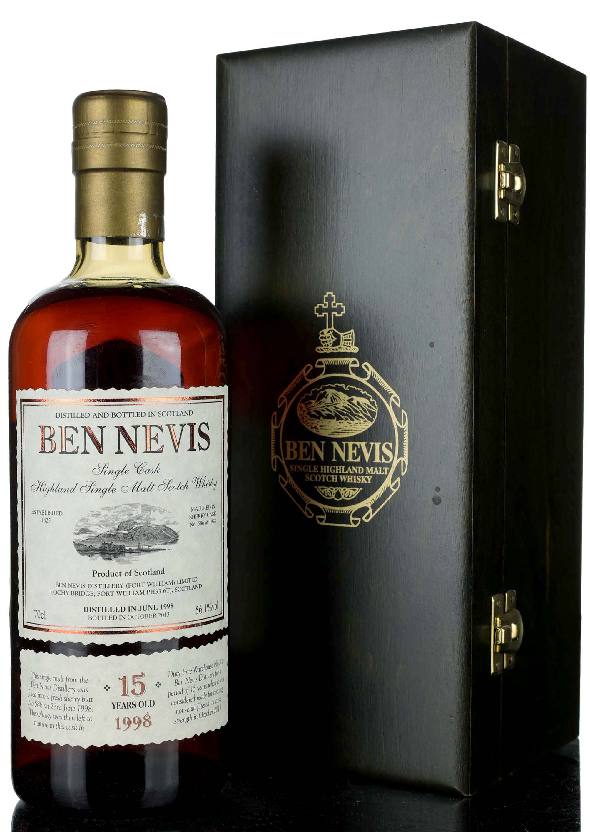 Ben Nevis 1998-2013 - 15 Year Old - Single Cask 586