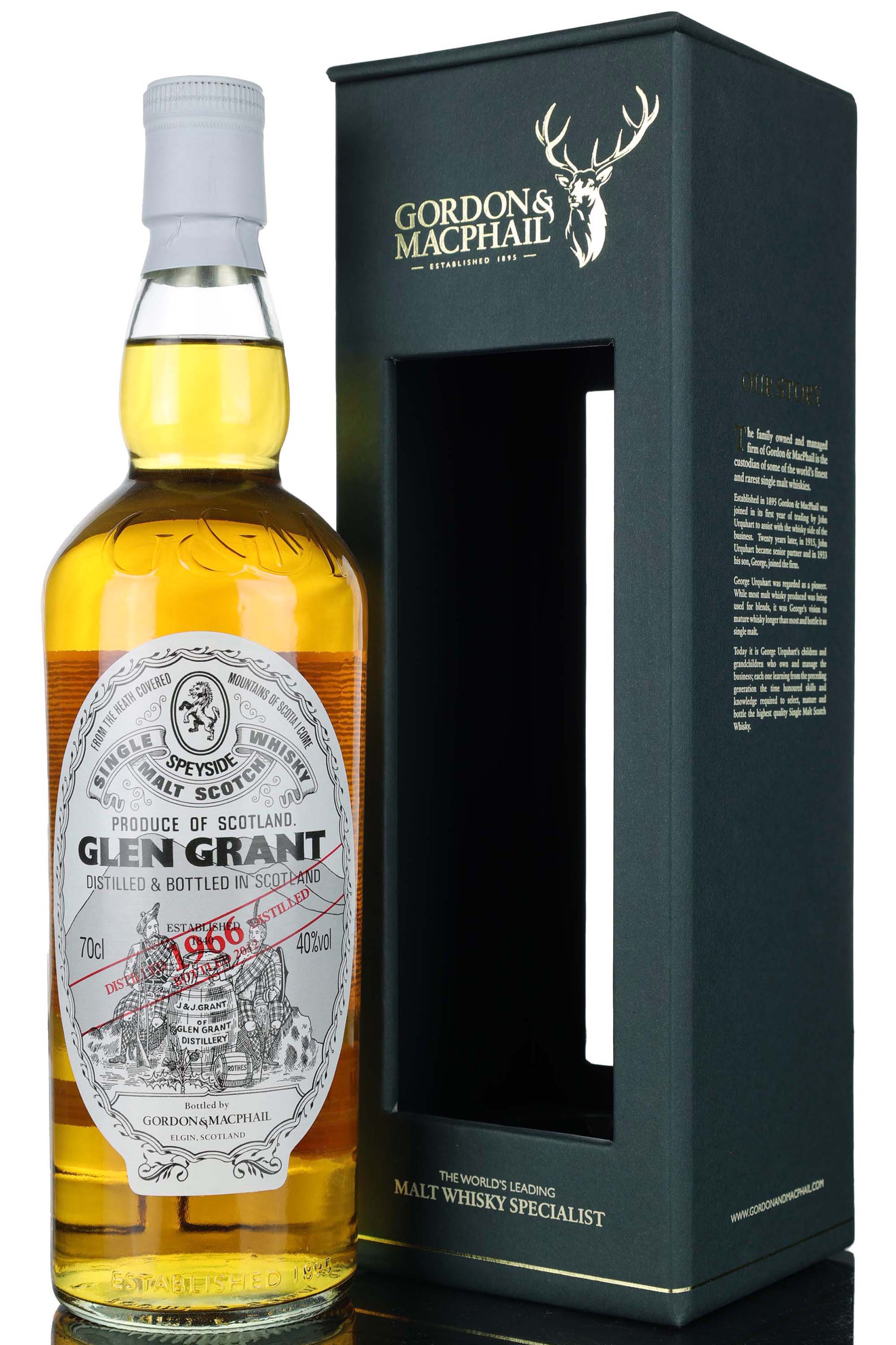 Glen Grant 1966-2012 - 45 Year Old - Gordon & MacPhail