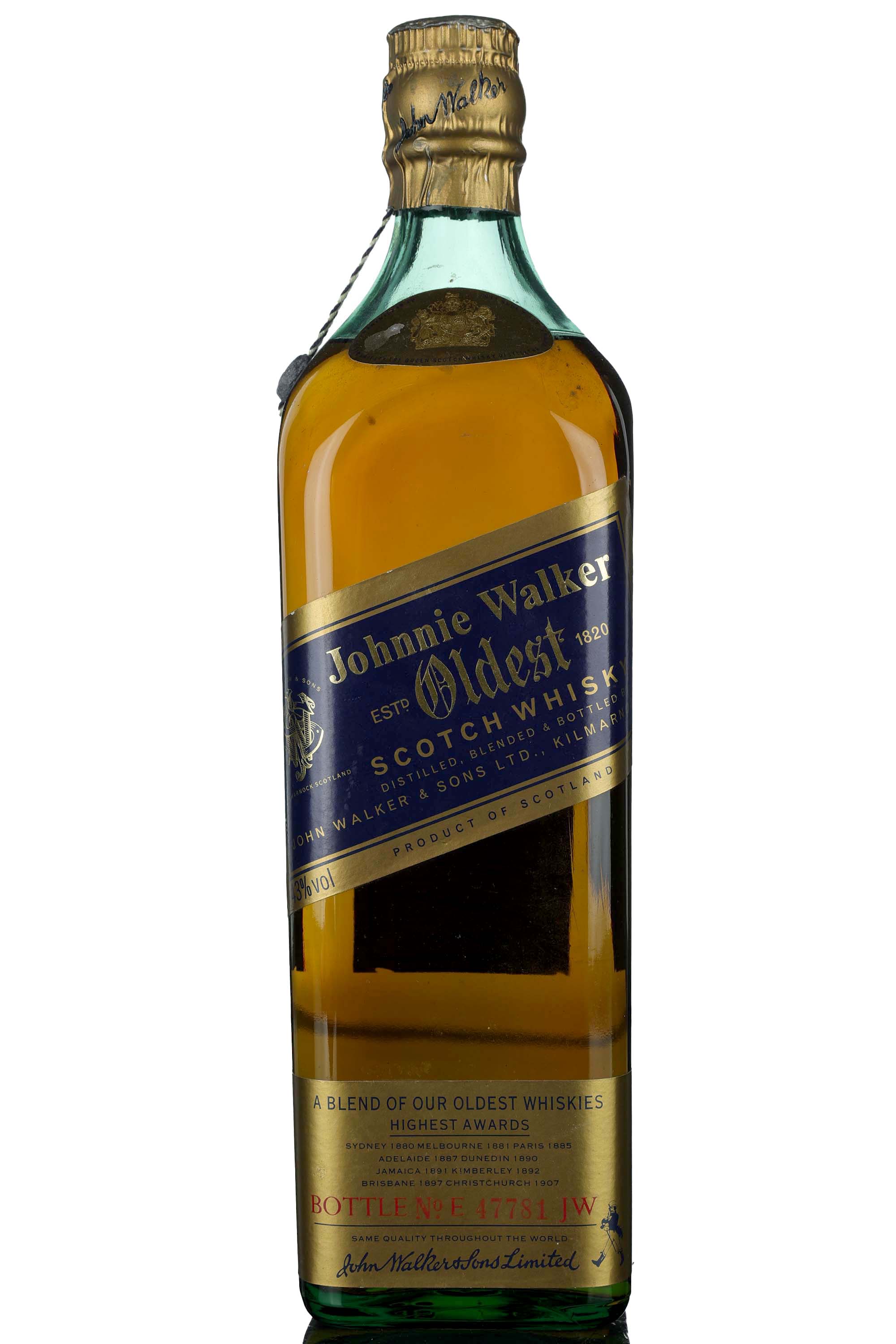 Johnnie Walker Oldest - 1980s