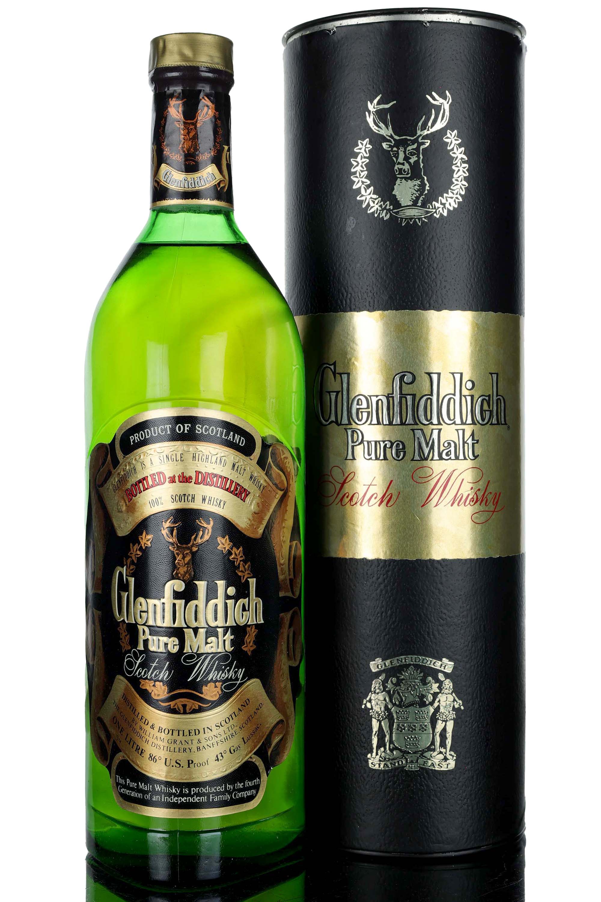 Glenfiddich Pure Malt - 1980s - 1 Litre