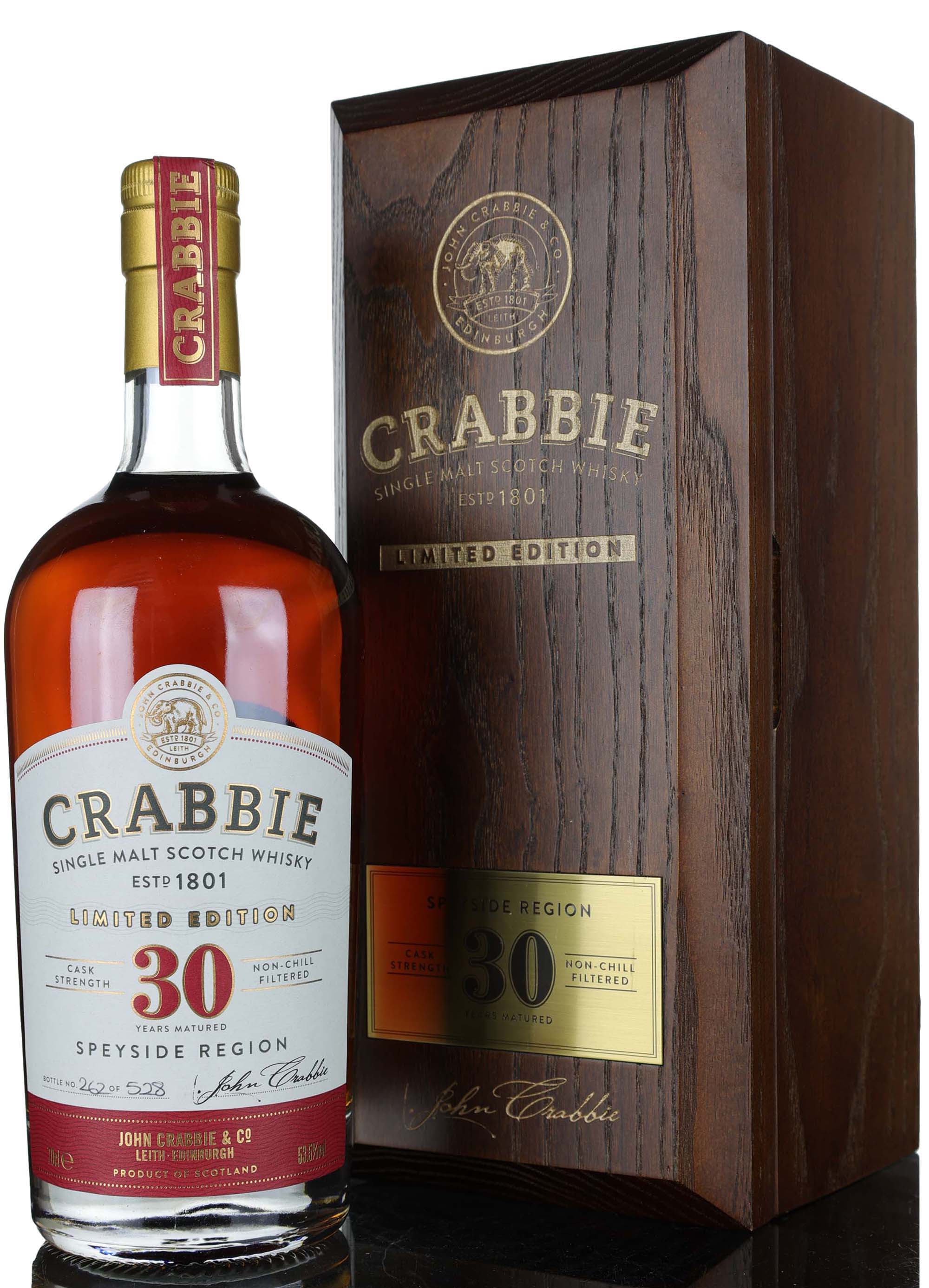 Crabbie 1988-2019 - 30 Year Old - Single Cask