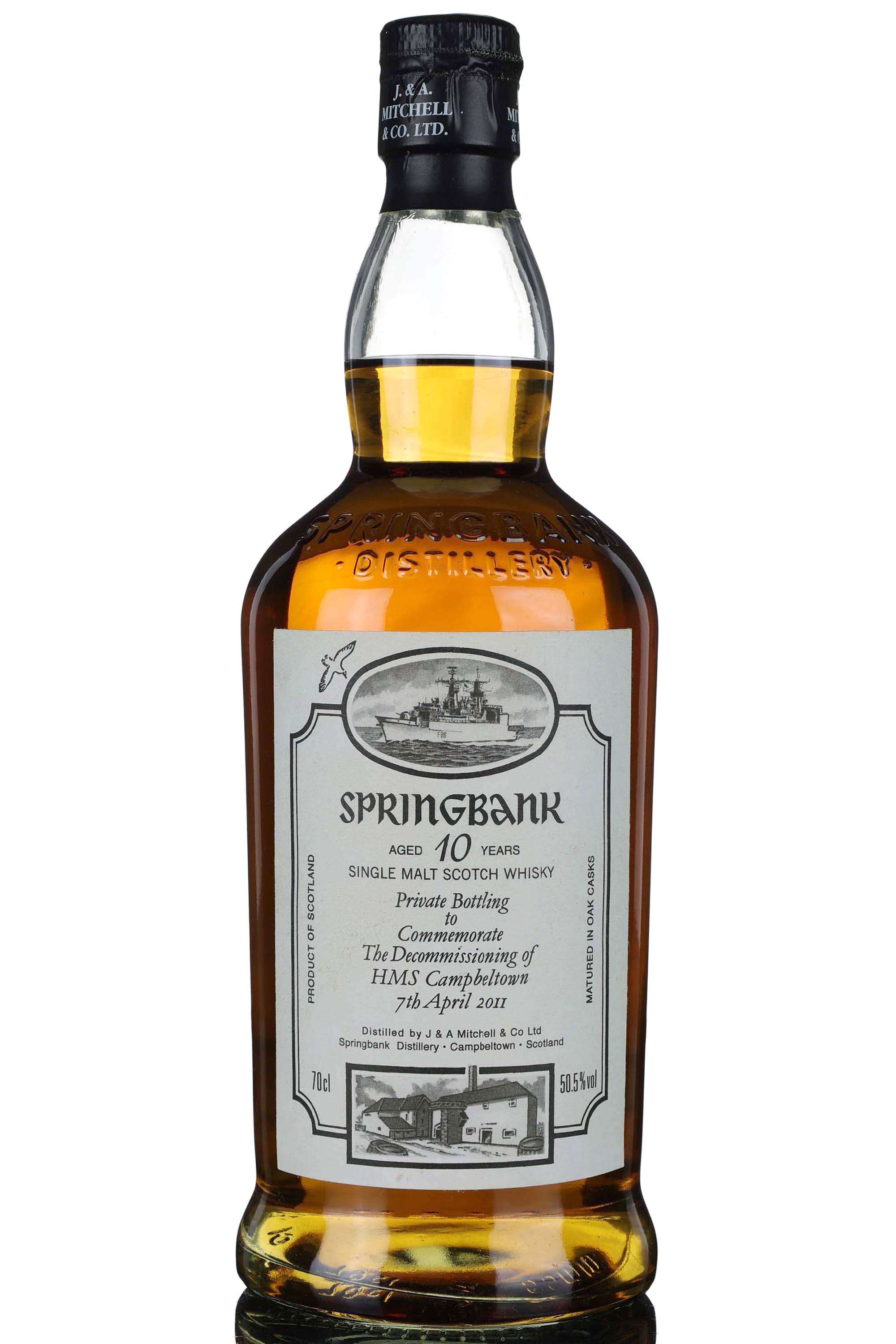 Springbank 10 Year Old - Decommissioning HMS Campbeltown 2011