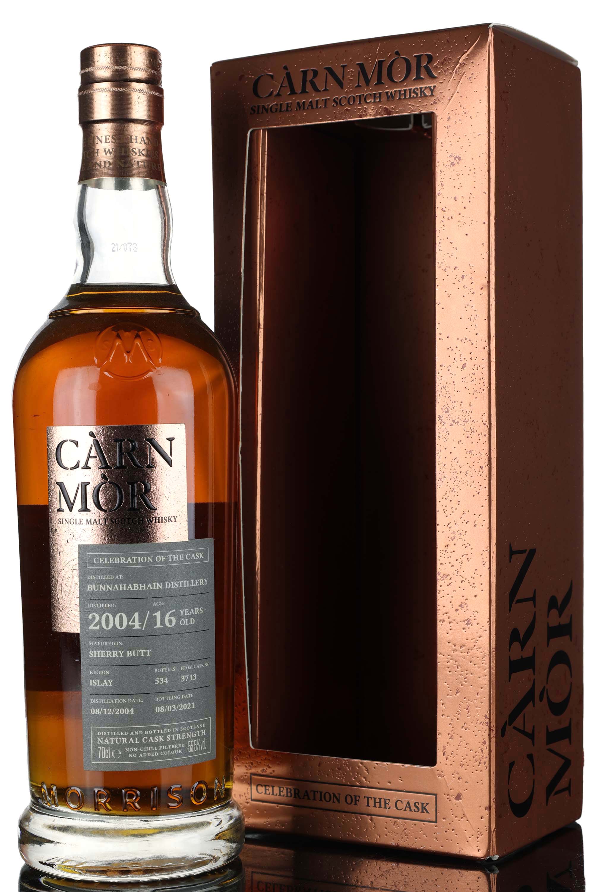 Bunnahabhain 2004-2021 - 16 Year Old - Carn Mor - Celebration Of The Cask - Single Cask 37