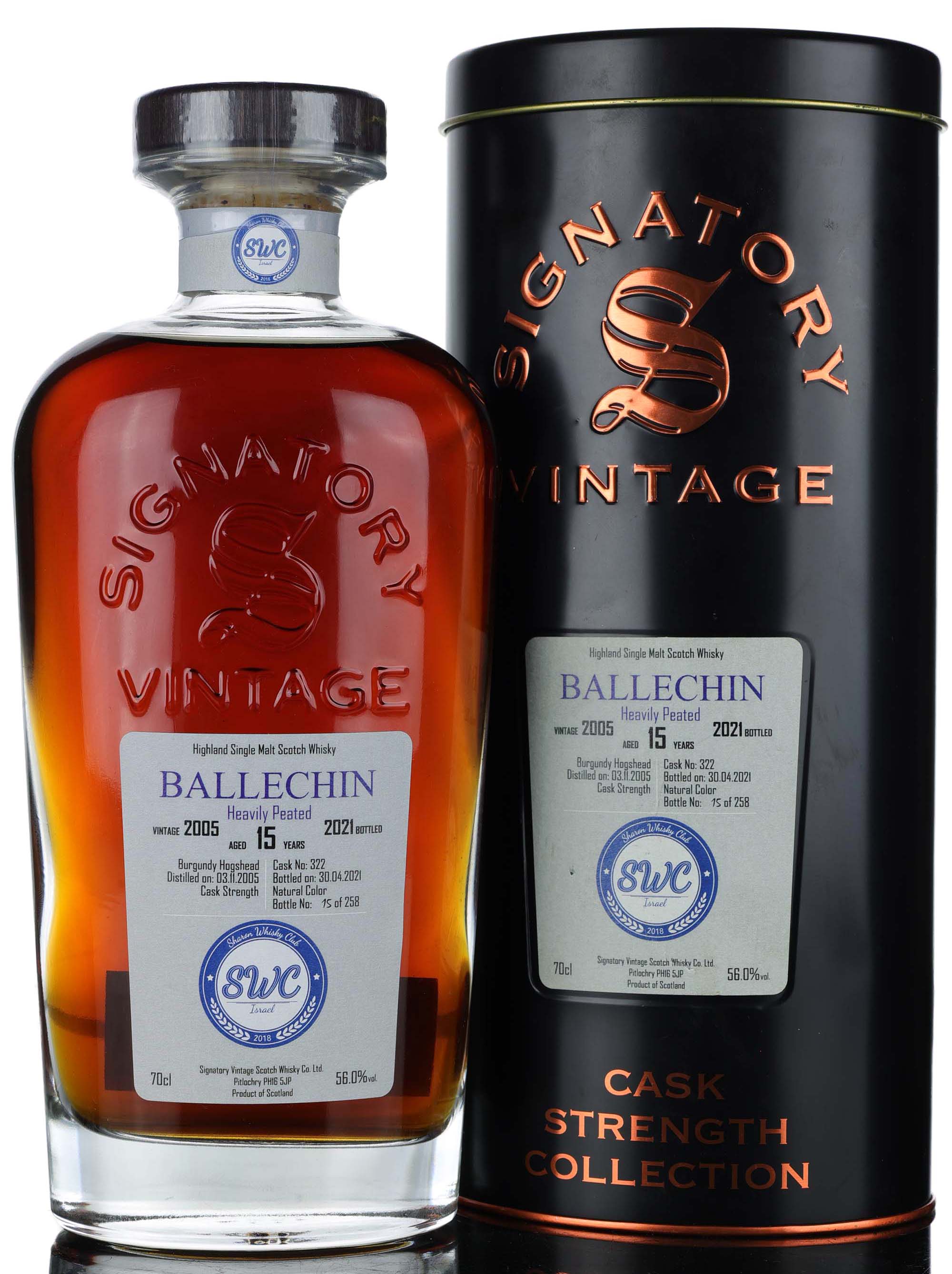 Ballechin (Edradour) 2005-2021 - 15 Year Old - Signatory Vintage - Cask Strength Collectio