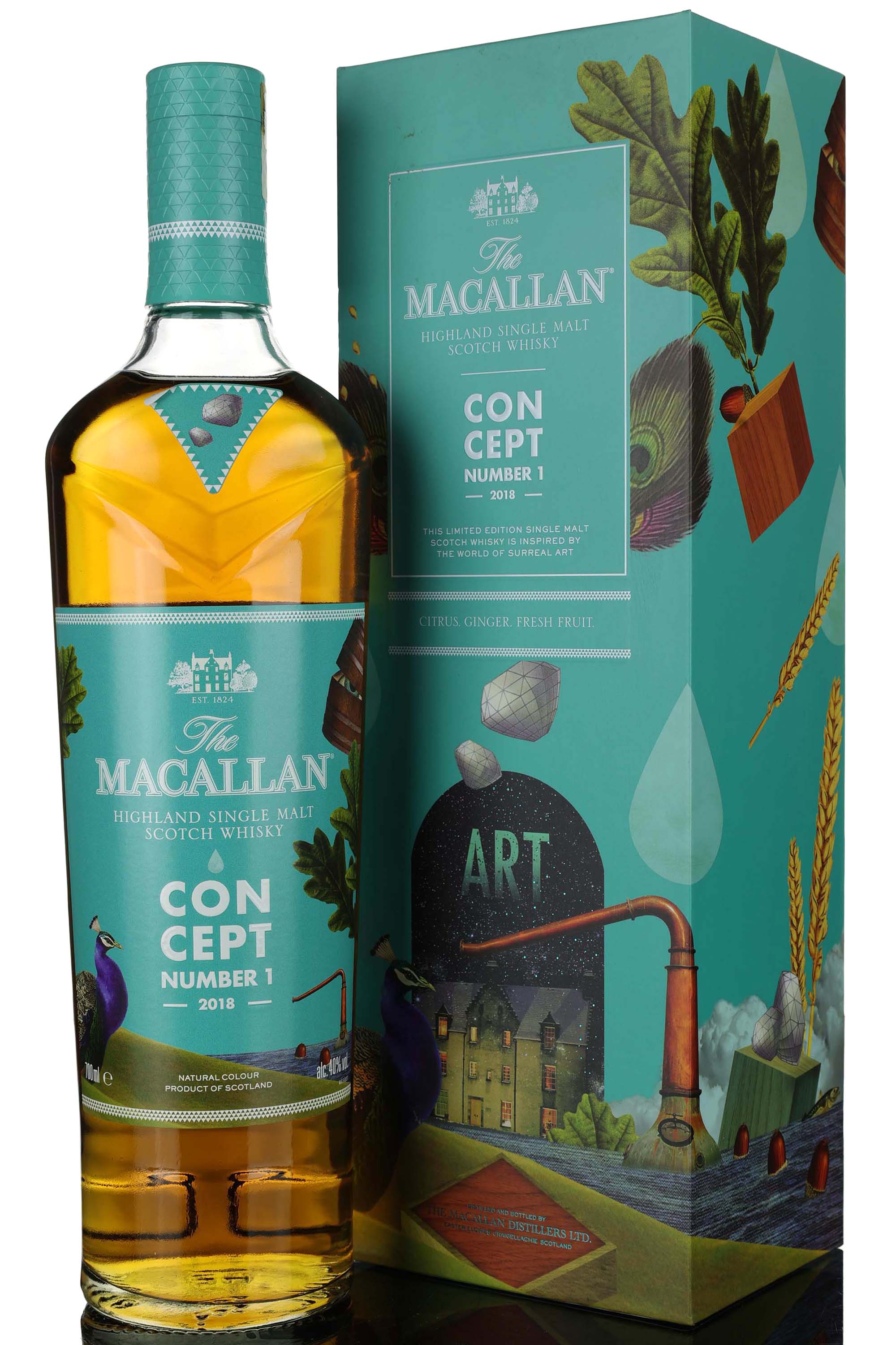 Macallan Concept Number 1 - The World Of Surreal Art - 2018 Release