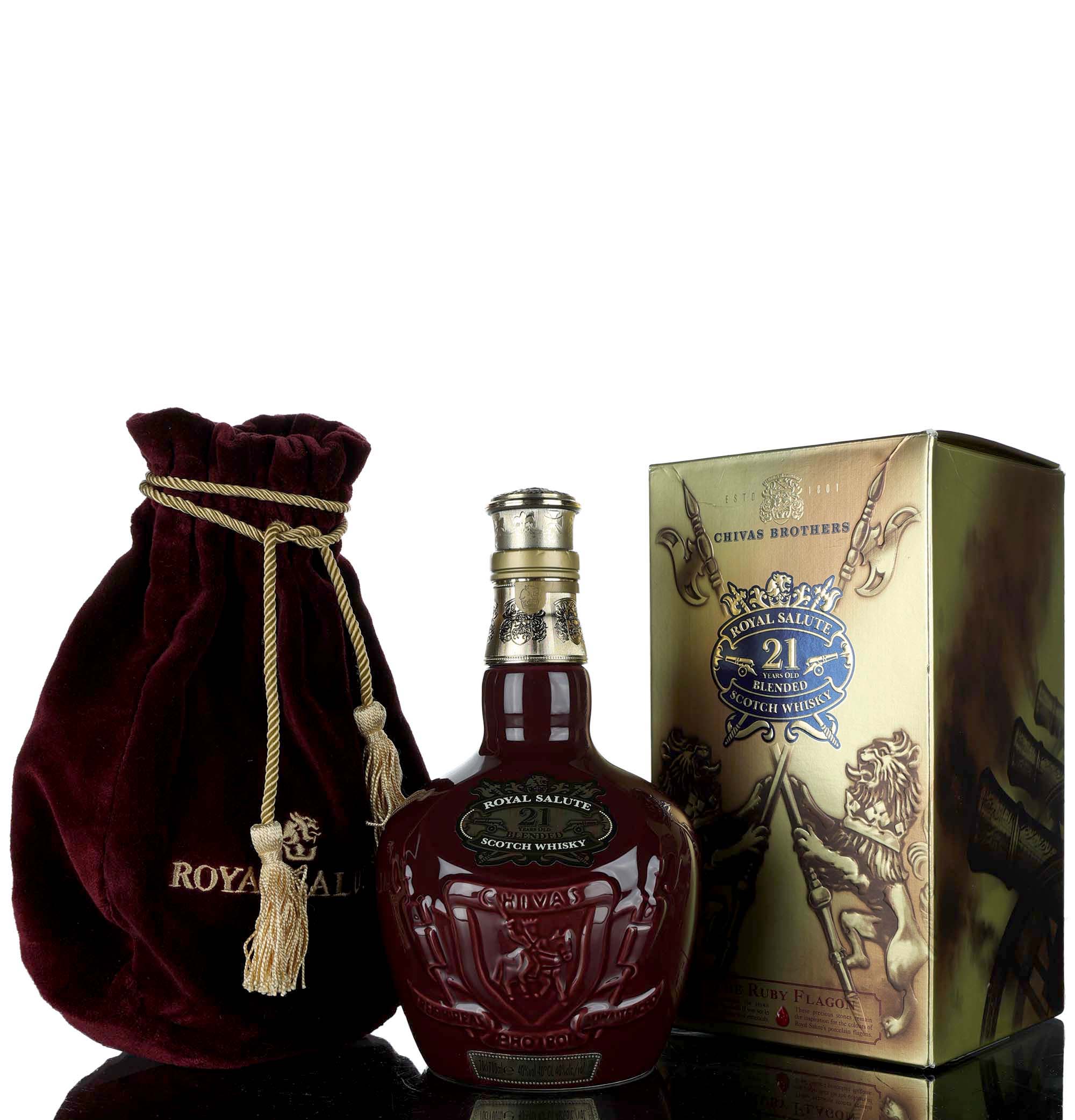 Royal Salute 21 Year Old - Ruby Ceramic - 2014 Release