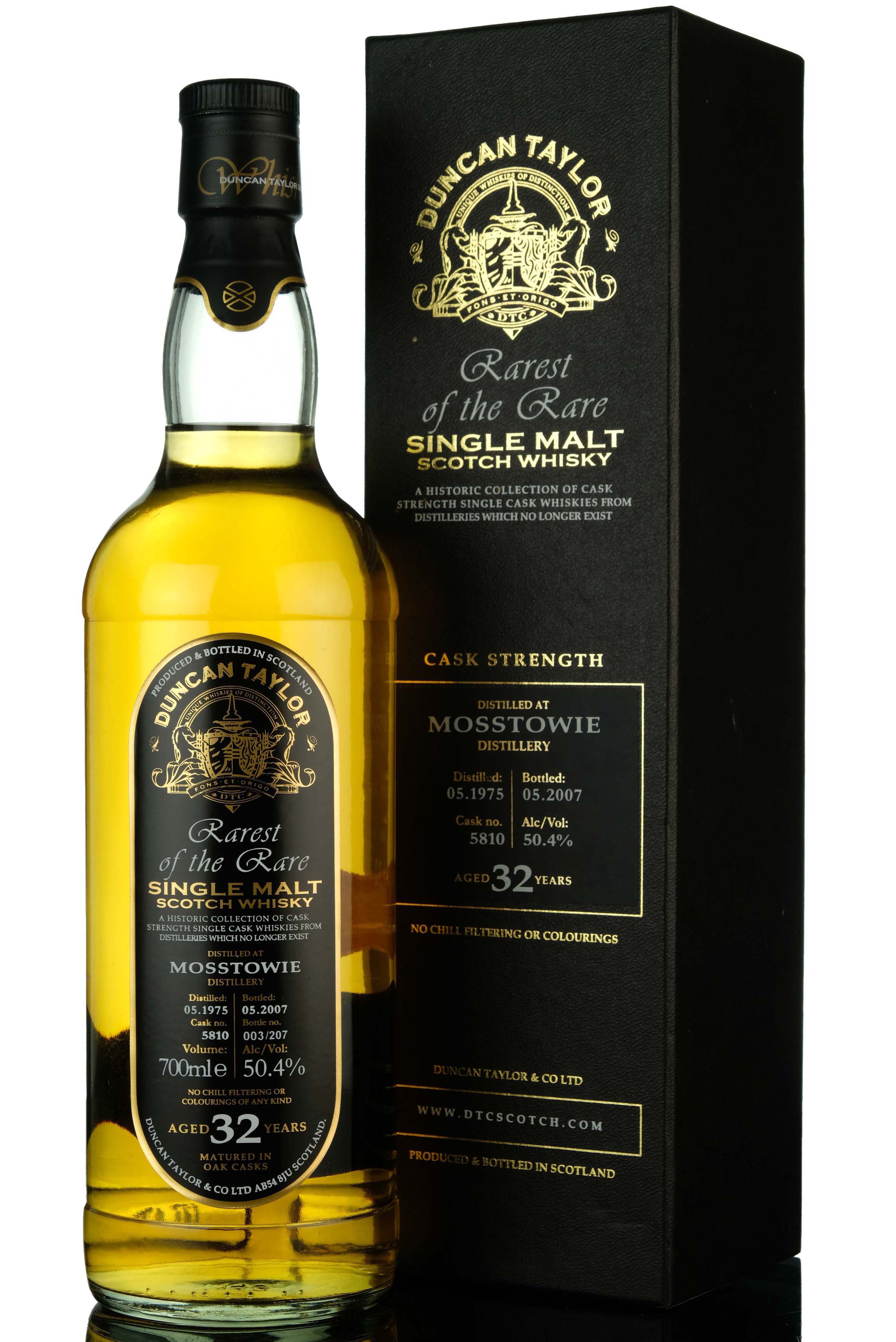 Mosstowie 1975-2007 - 32 Year Old - Duncan Taylor - Rare Auld - Single Cask 5810