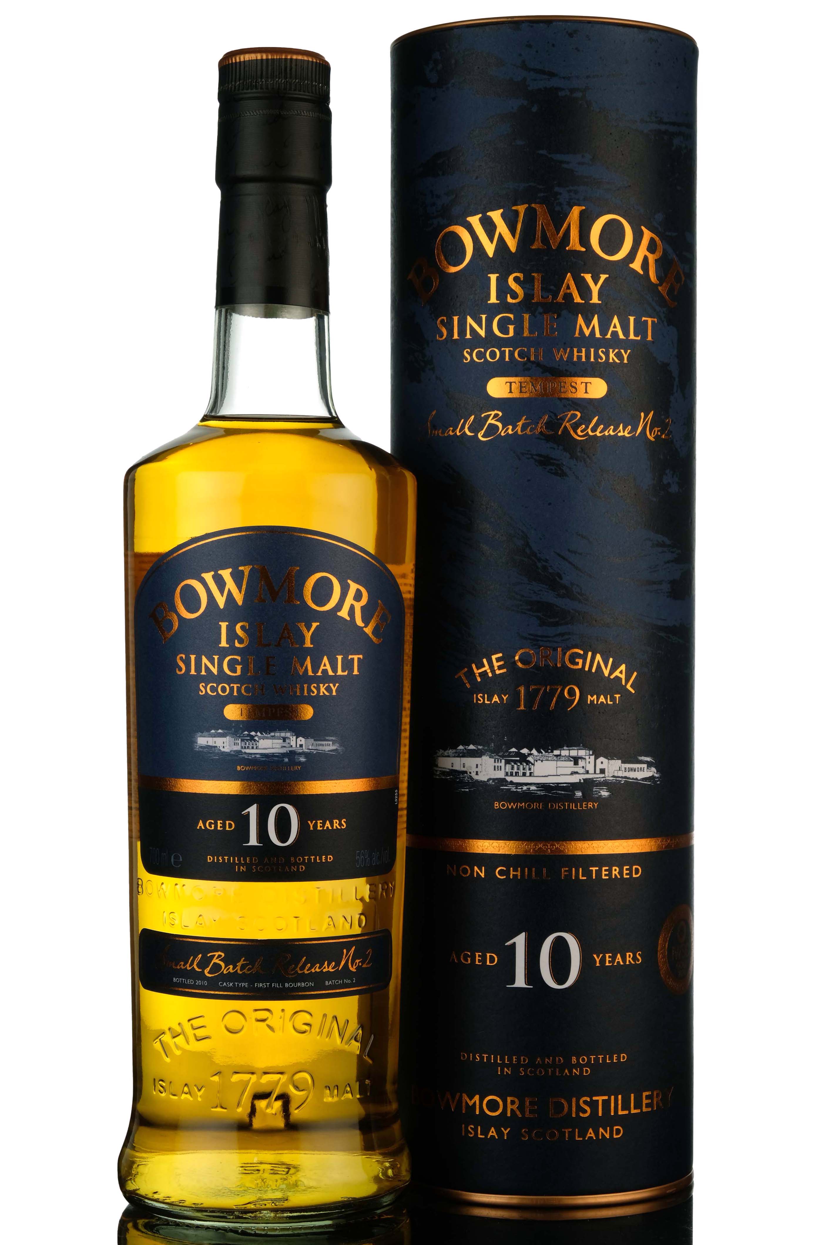 Bowmore 10 Year Old - Tempest - Batch 2 - 2010 Release