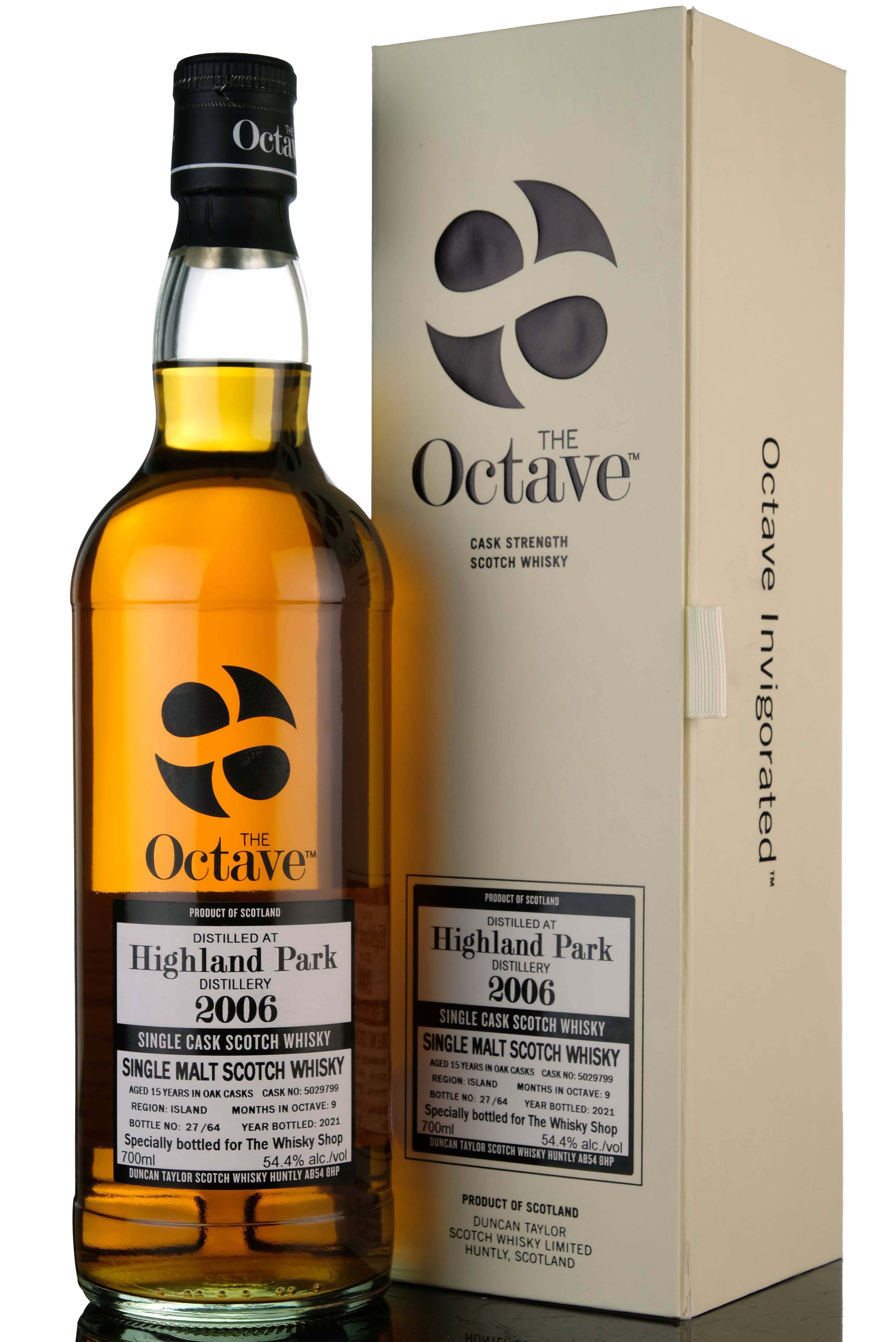 Highland Park 2006-2021 - 15 Year Old - Duncan Taylor Octave - Single Cask 5029799 - The W