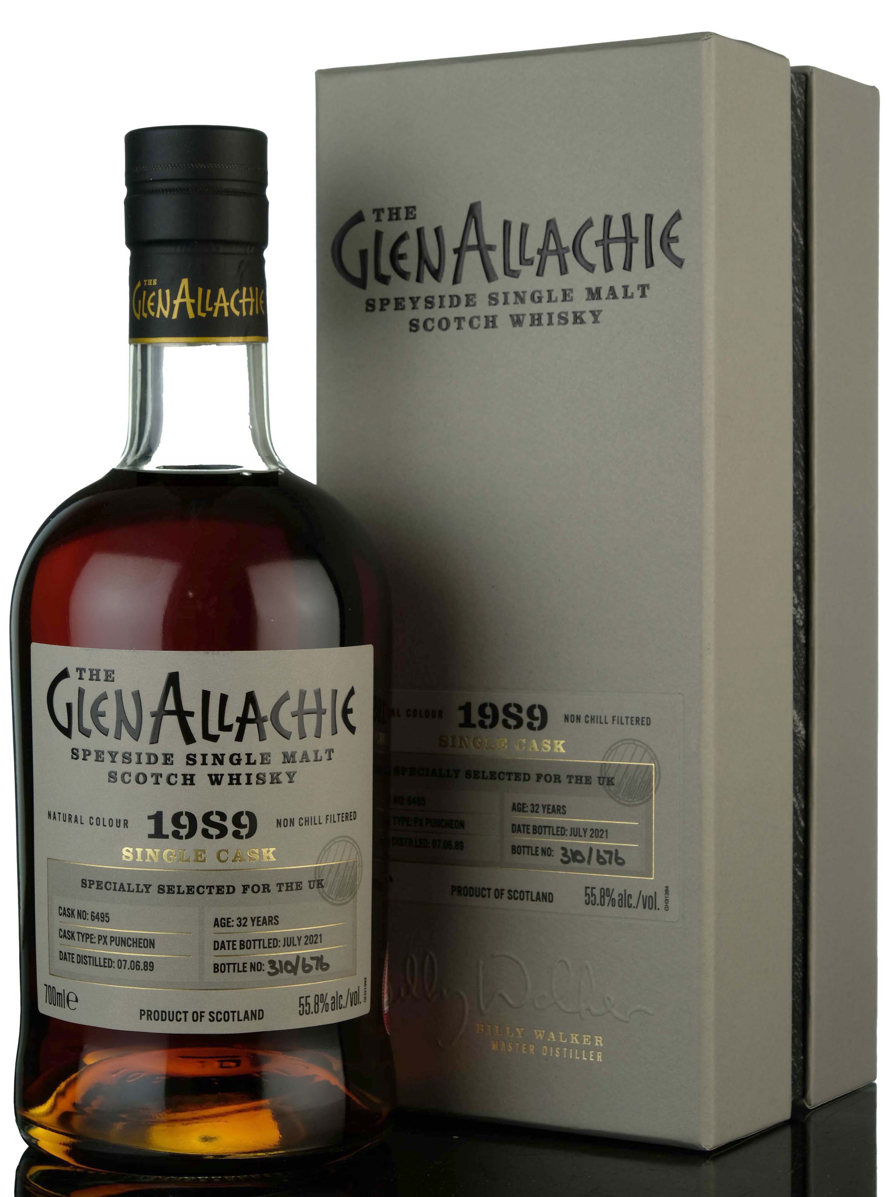 Glenallachie 1989-2021 - 32 Year Old - Single Cask 6495 - UK Exclusive