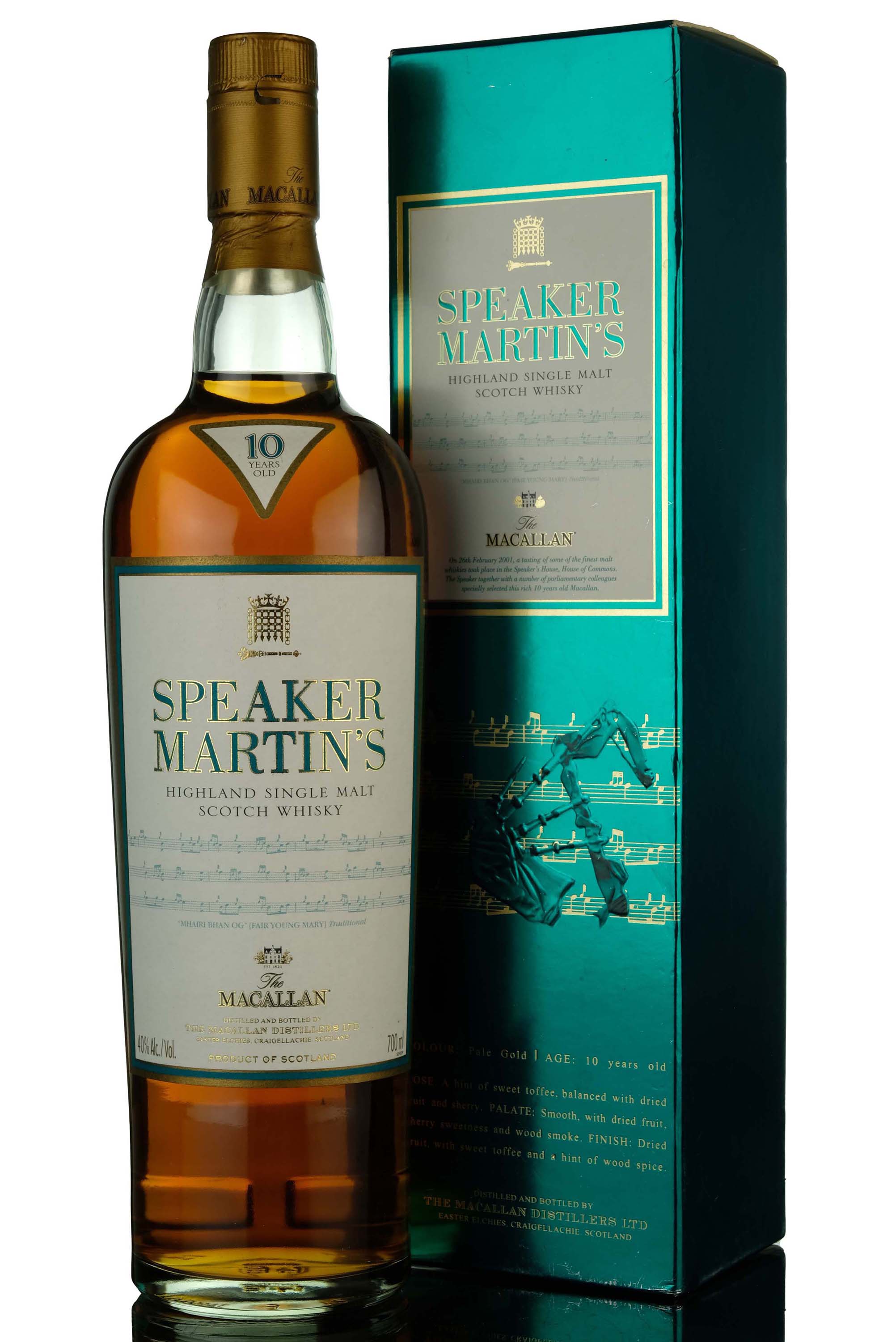 Macallan 10 Year Old - Speaker Martins - Late 2000s - 3rd Edition