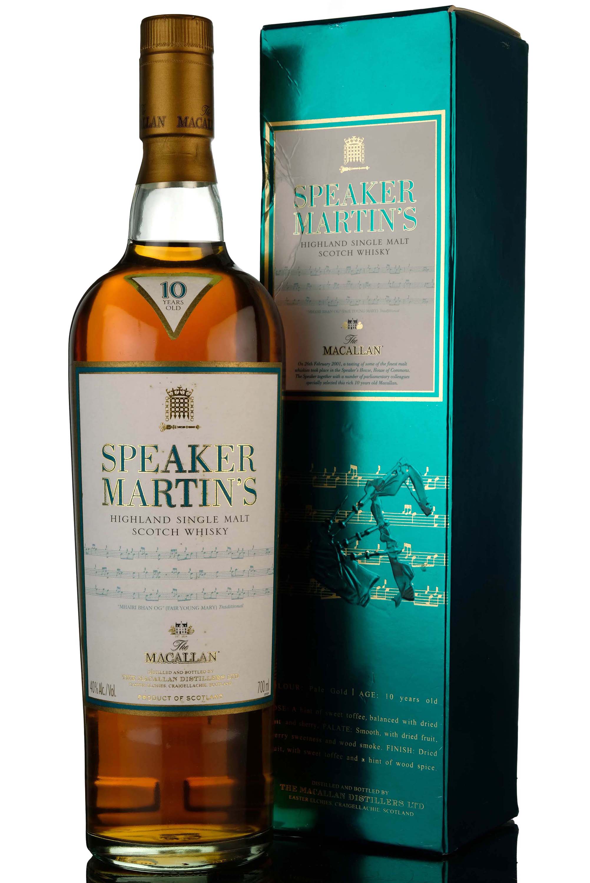 Macallan 10 Year Old - Speaker Martins - Late 2000s - 3rd Edition