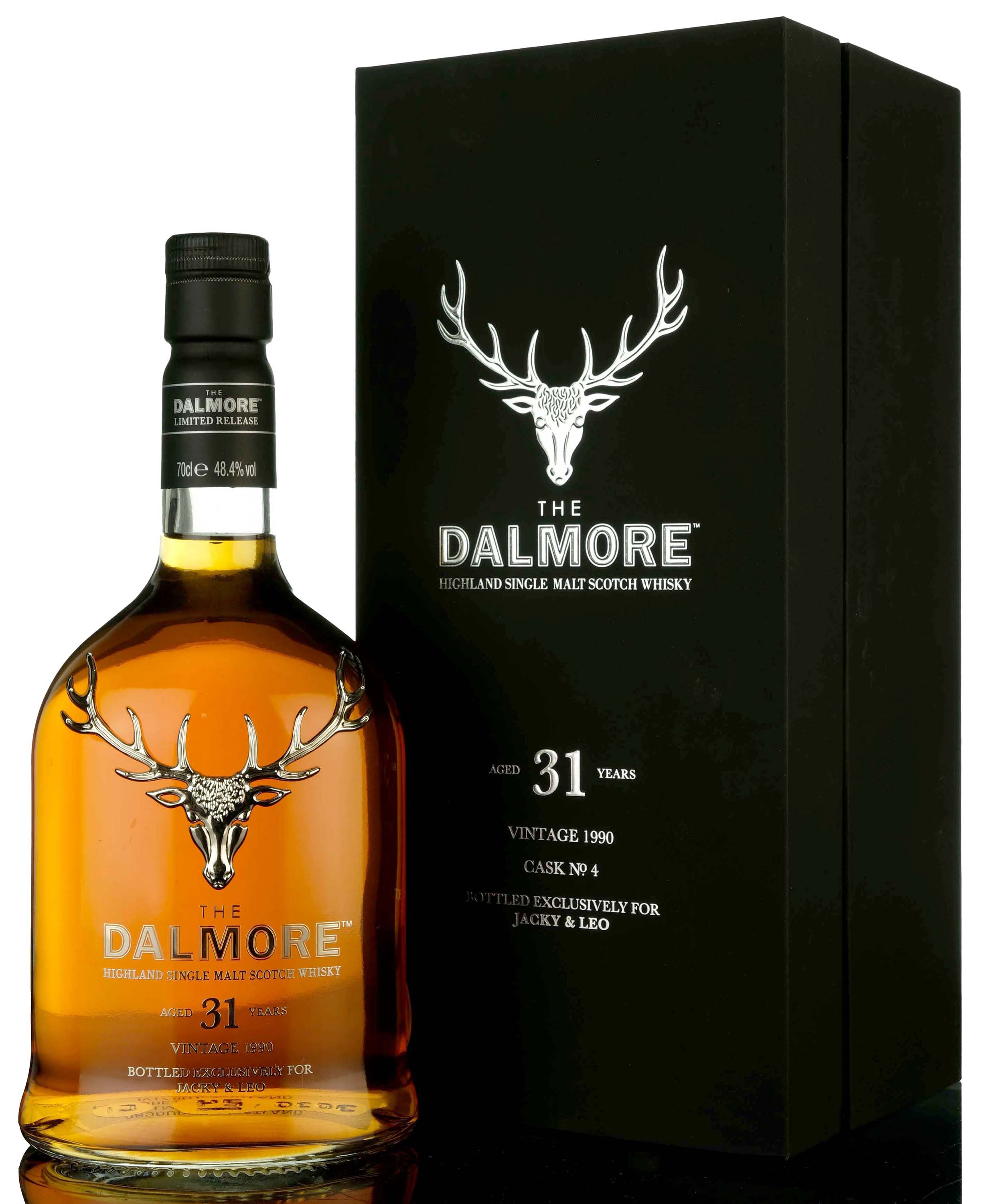 Dalmore 1990 - 31 Year Old - Single Cask 4 - Exclusively Bottled For Jacky & Leo