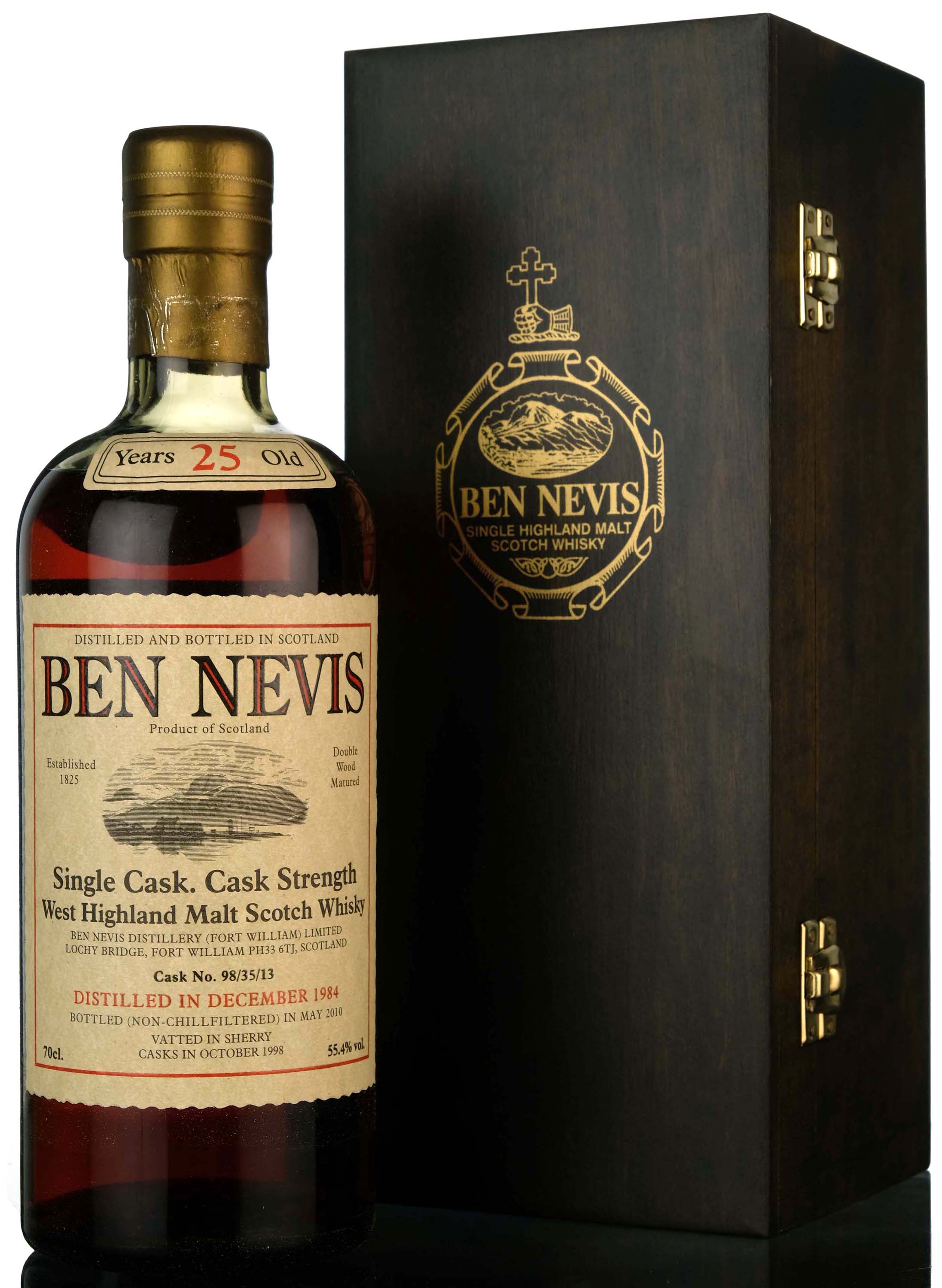 Ben Nevis 1984-2010 - 25 Year Old - Single Cask 98/35/13