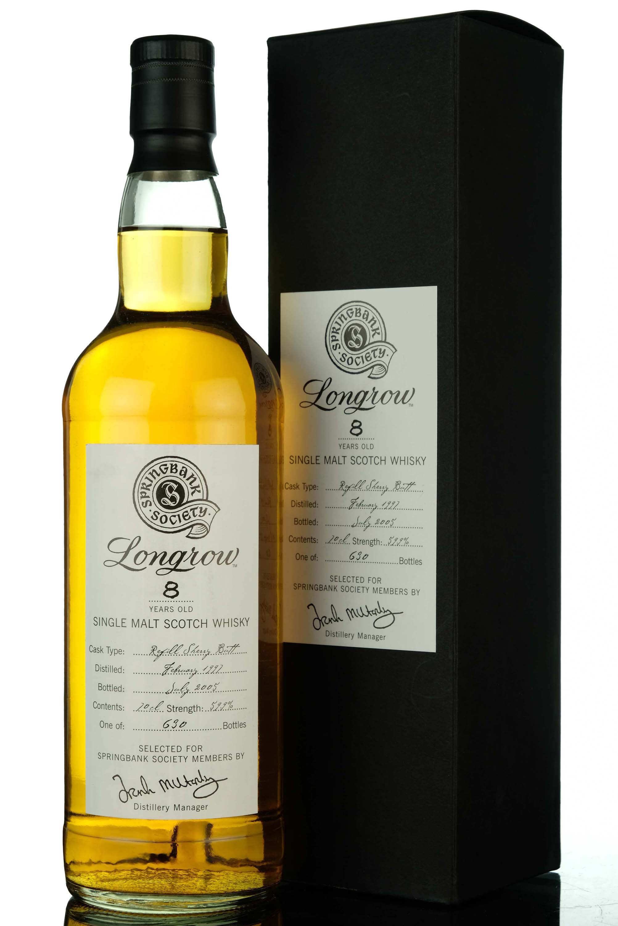 Longrow 1997-2005 - 8 Year Old - Society Exclusive