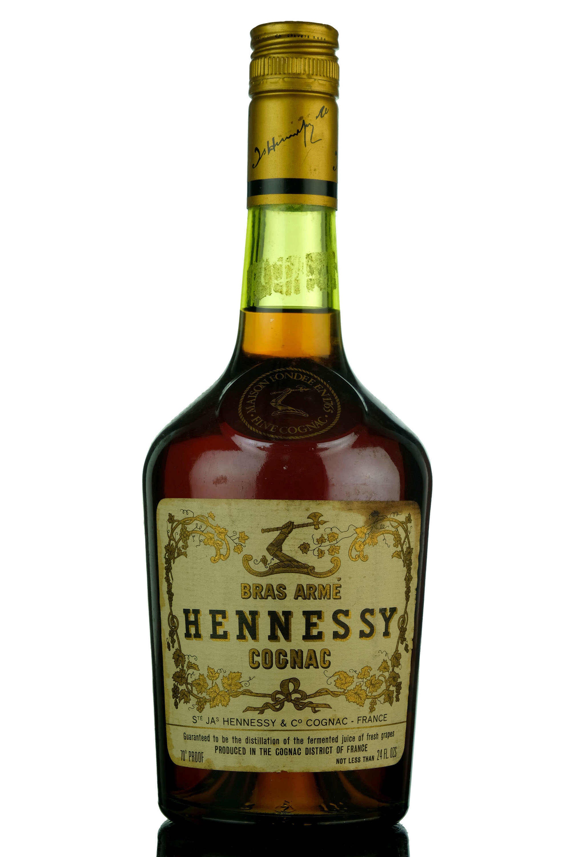 Hennessy Bras Arme Cognac - 1970s