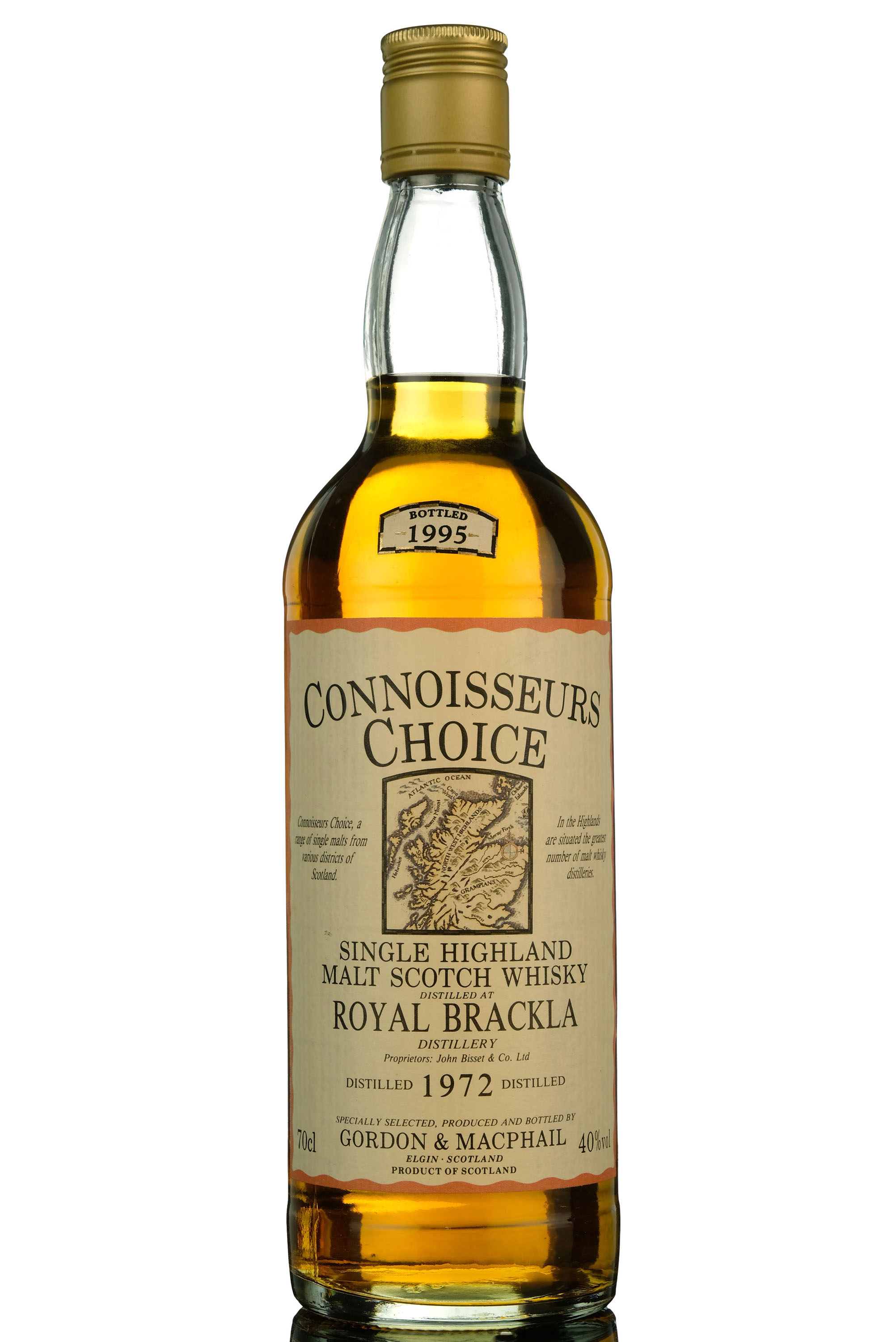 Royal Brackla 1972-1995 - Gordon & MacPhail - Connoisseurs Choice