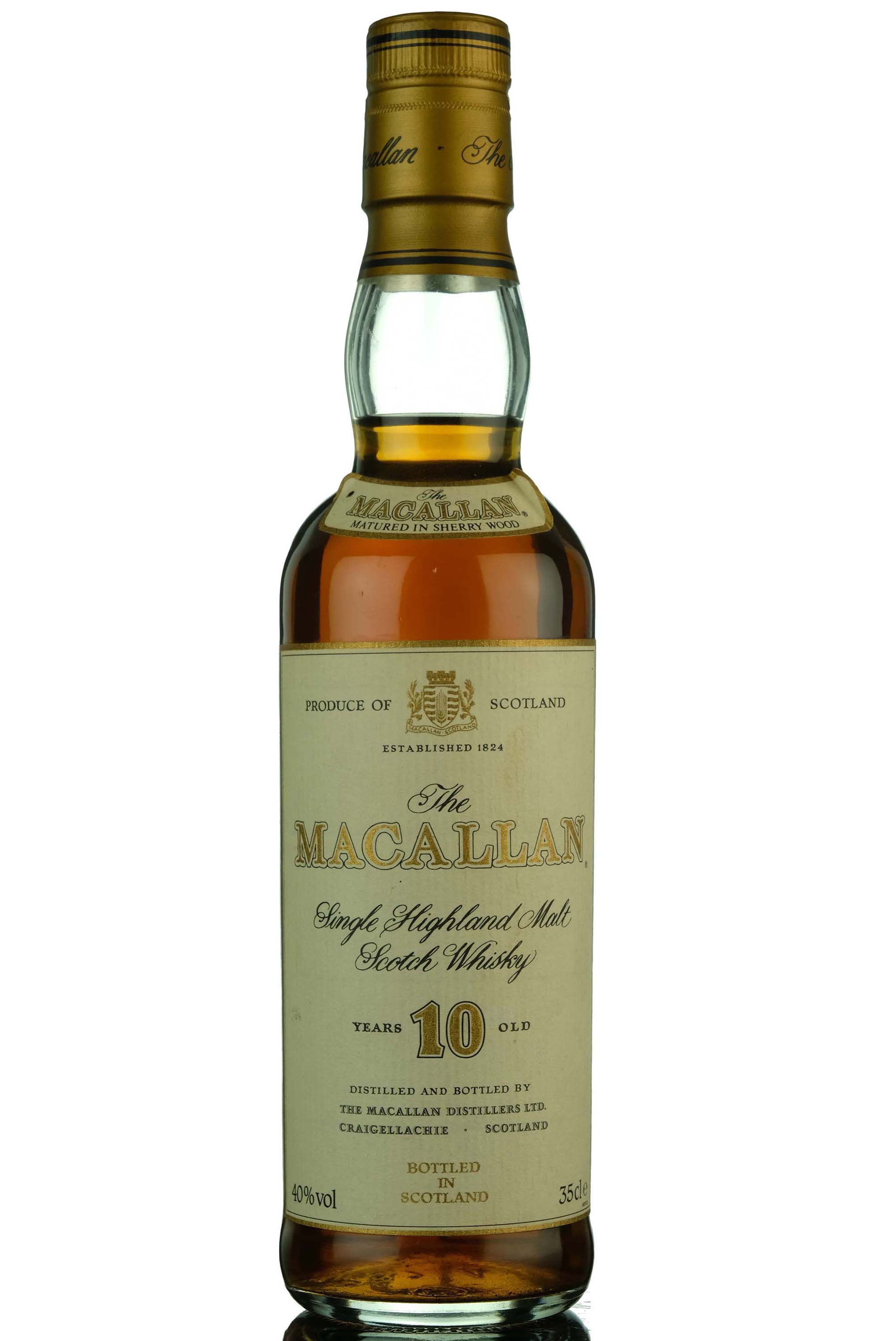 Macallan 10 Year Old - Sherry Cask - 1990s - Half Bottle