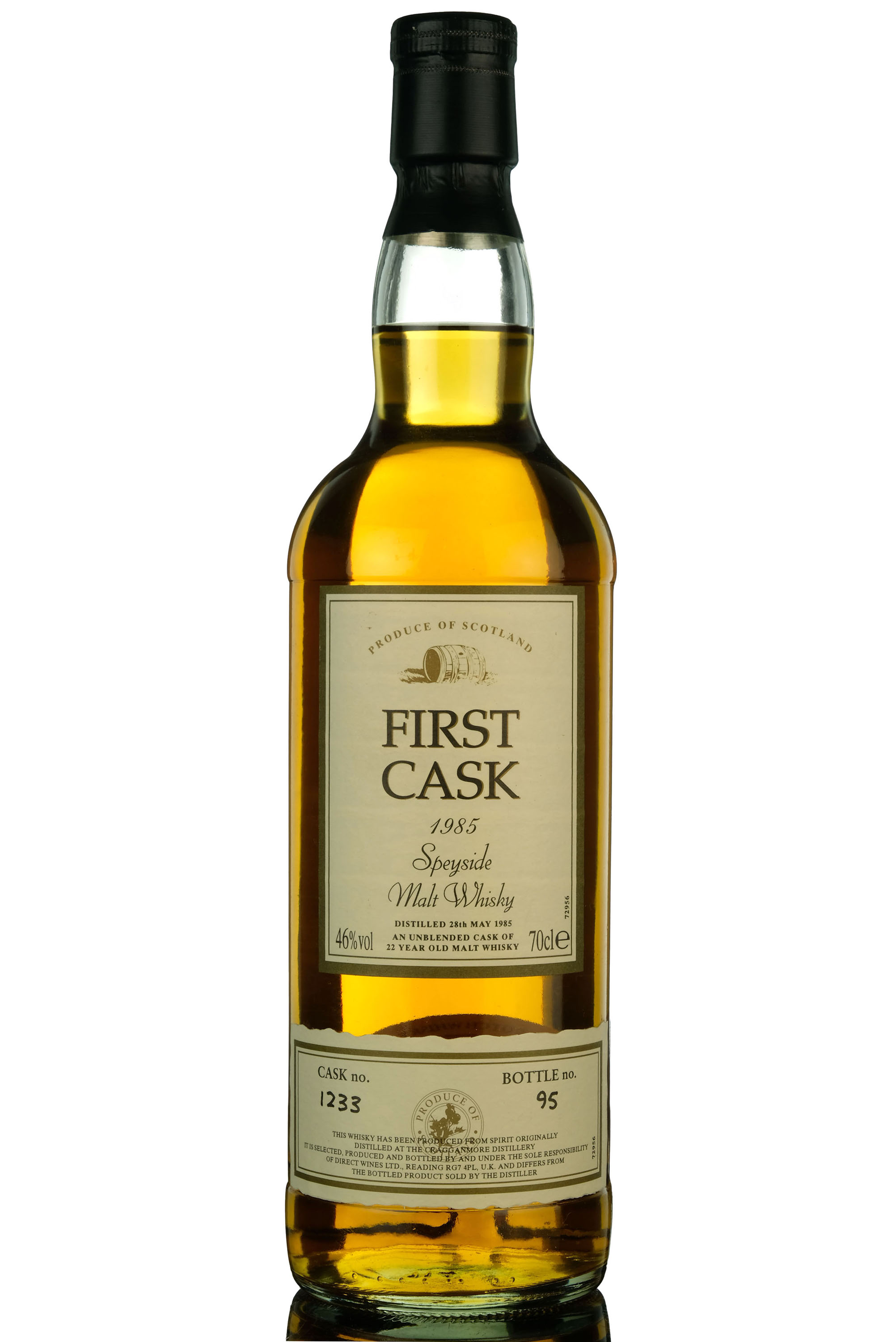 Cragganmore 1985 - 22 Year Old - First Cask - Single Cask 1233