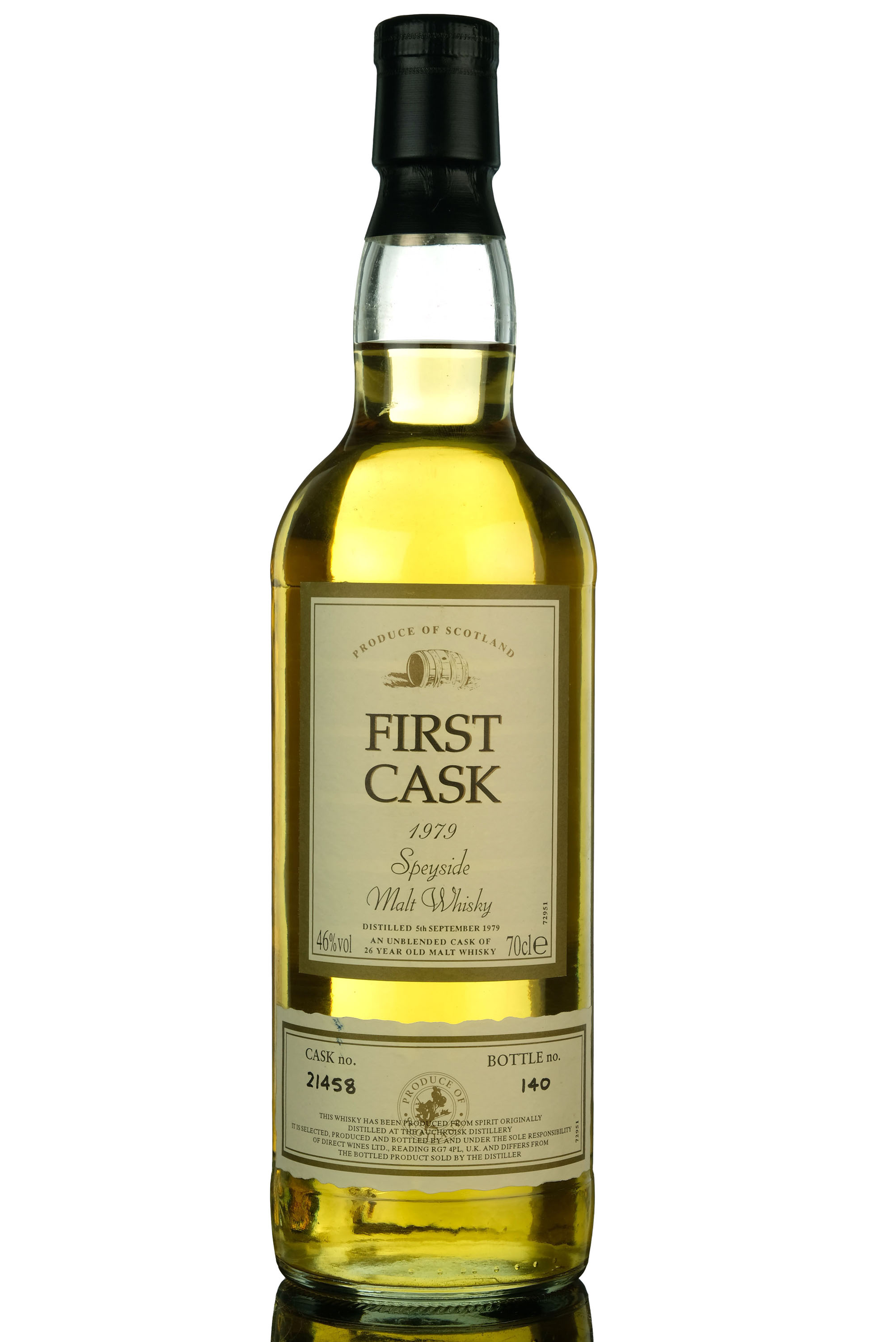 Auchroisk 1979 - 26 Year Old - First Cask - Single Cask 21458
