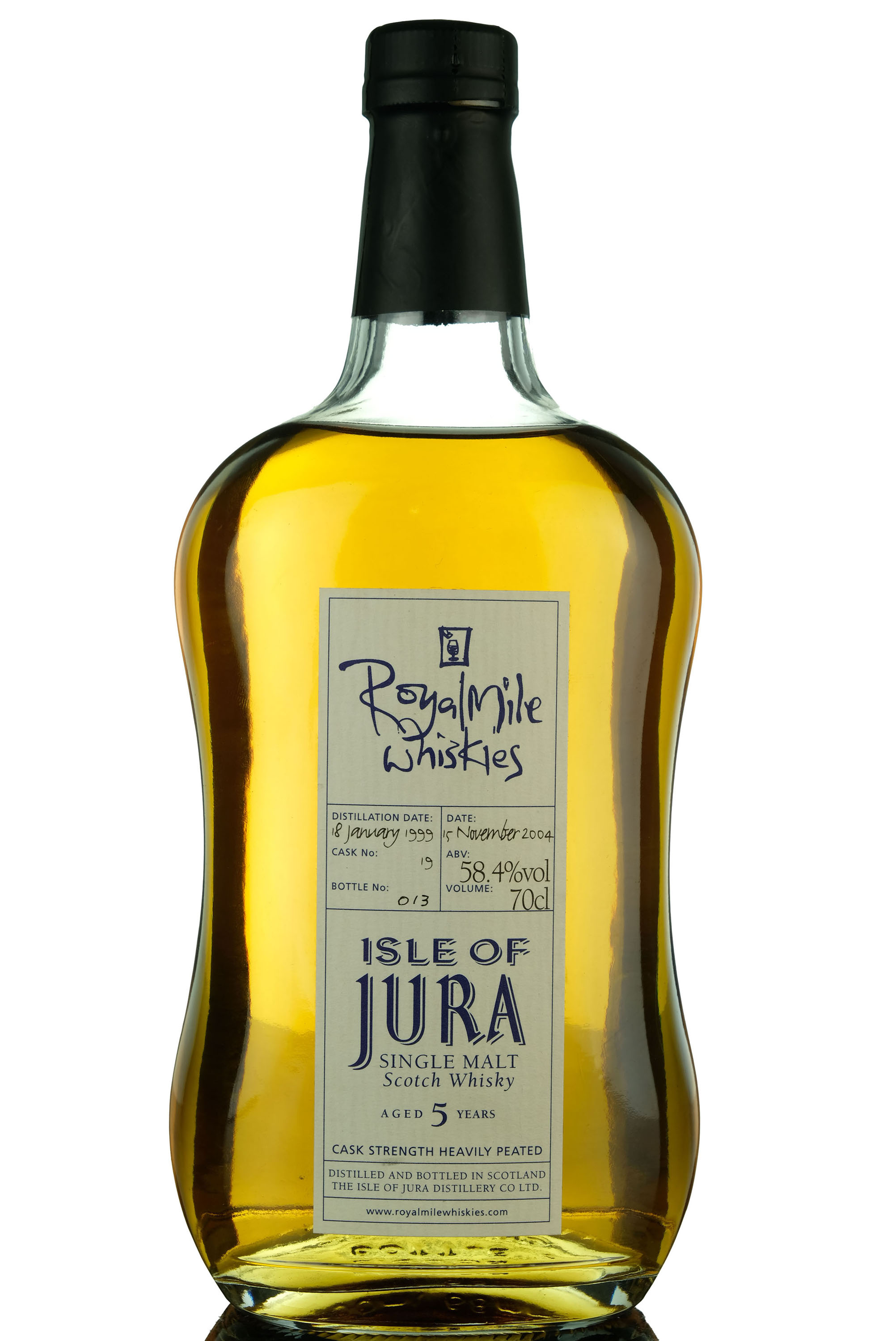 Isle Of Jura 1999-2004 - 5 Year Old - Royal Mile Whiskies - Single Cask 19