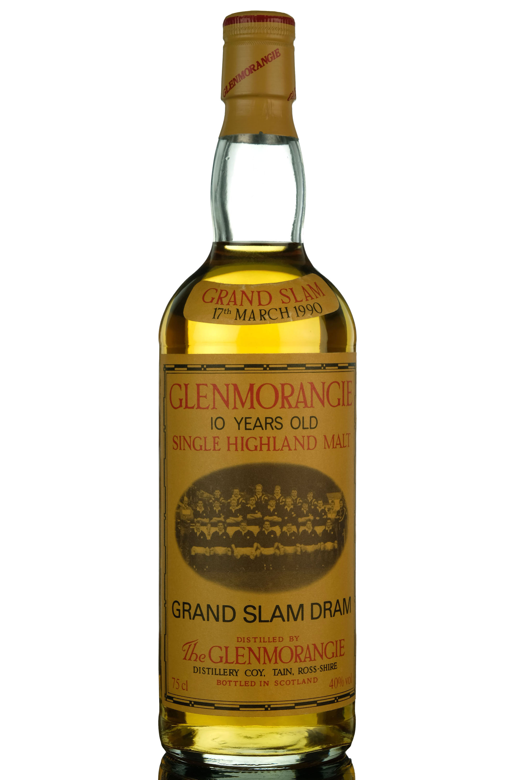 Glenmorangie 10 Year Old - Grand Slam Dram 1990
