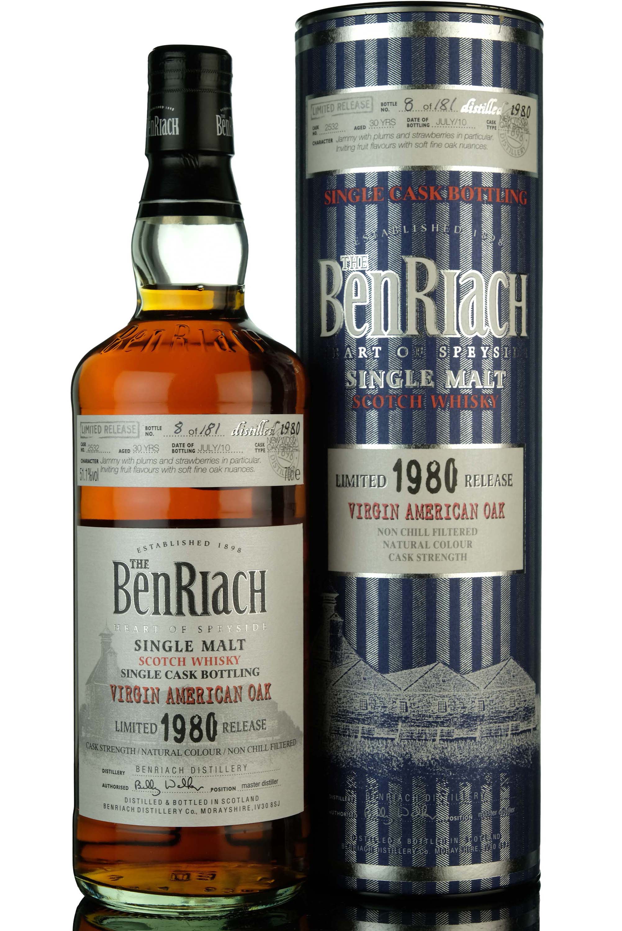 Benriach 1980-2010 - 30 Year Old - Single Cask 2532