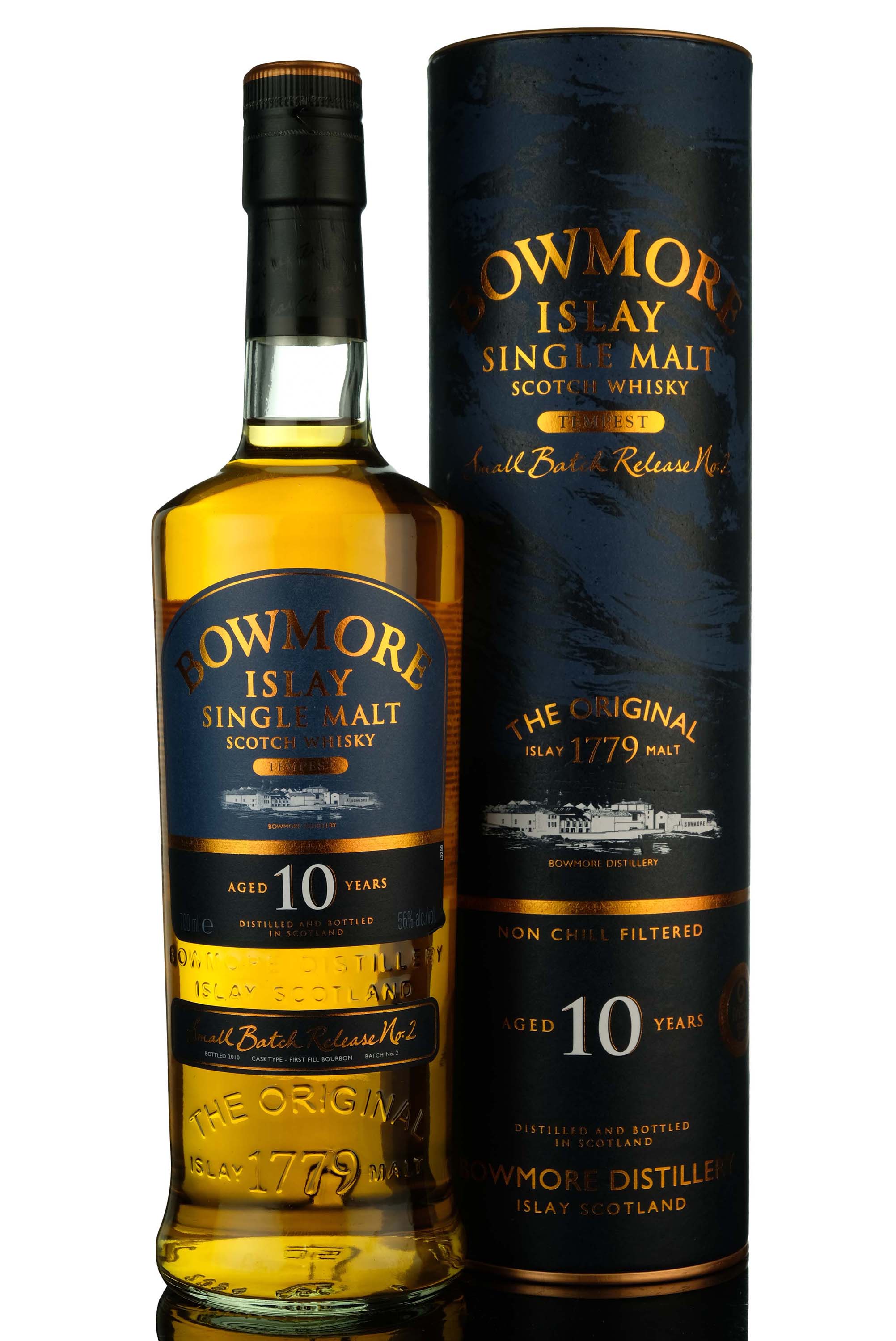 Bowmore 10 Year Old - Tempest Batch 2 - 2010 Release
