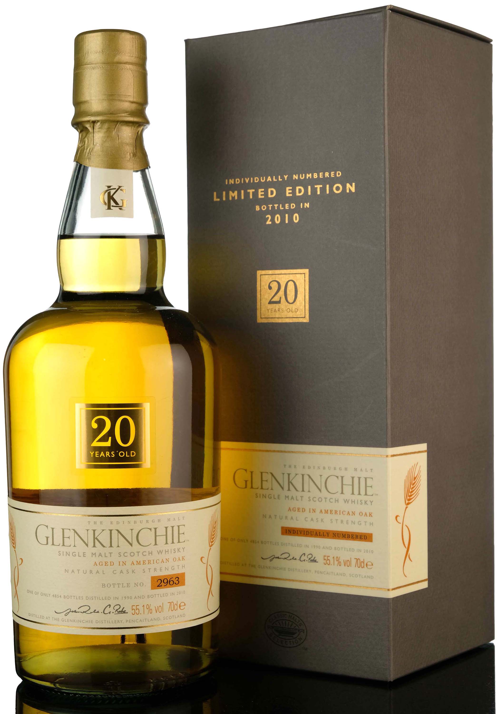 Glenkinchie 1990 - 20 Year Old - Special Release 2010