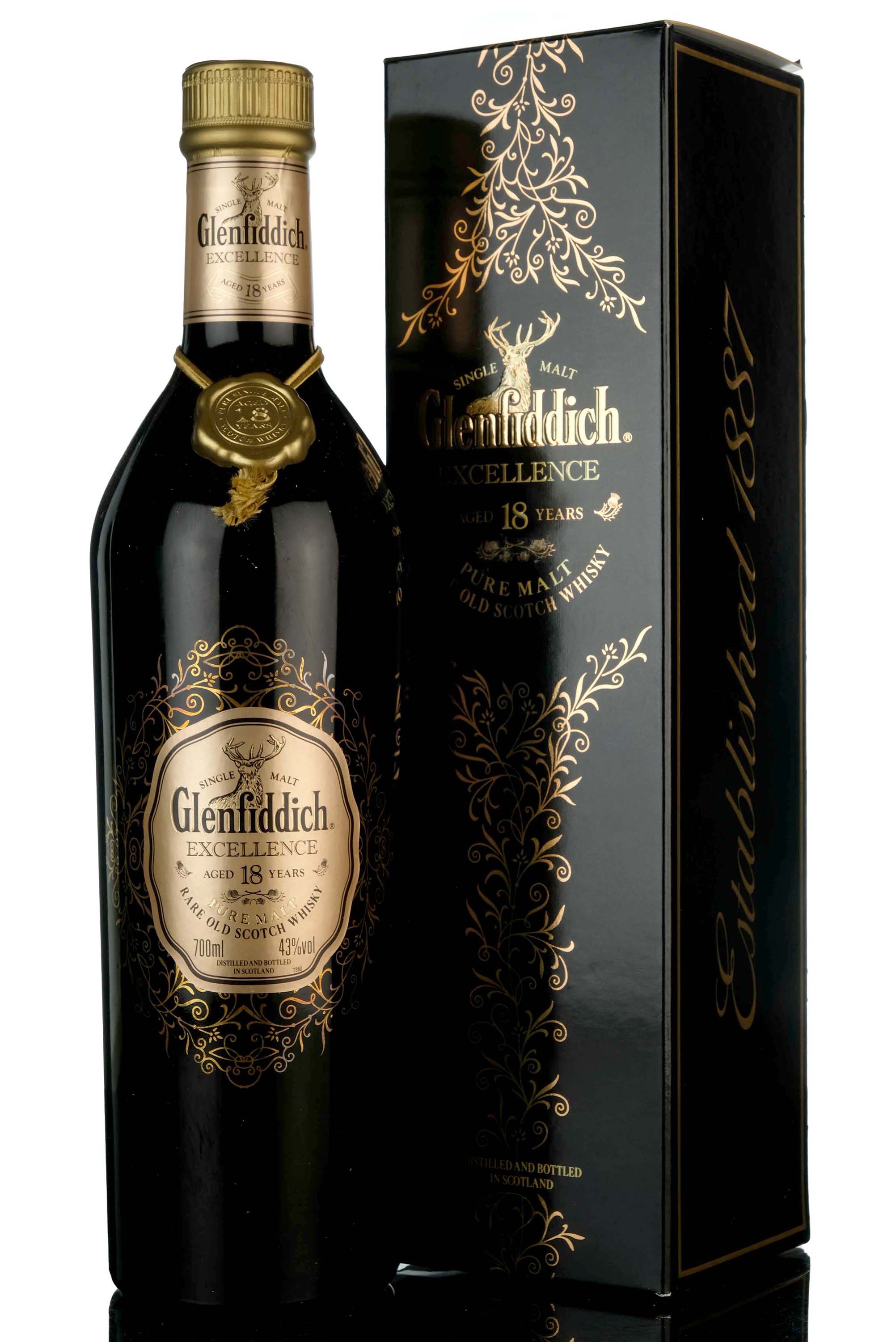 Glenfiddich 18 Year Old - Excellence - 1990s