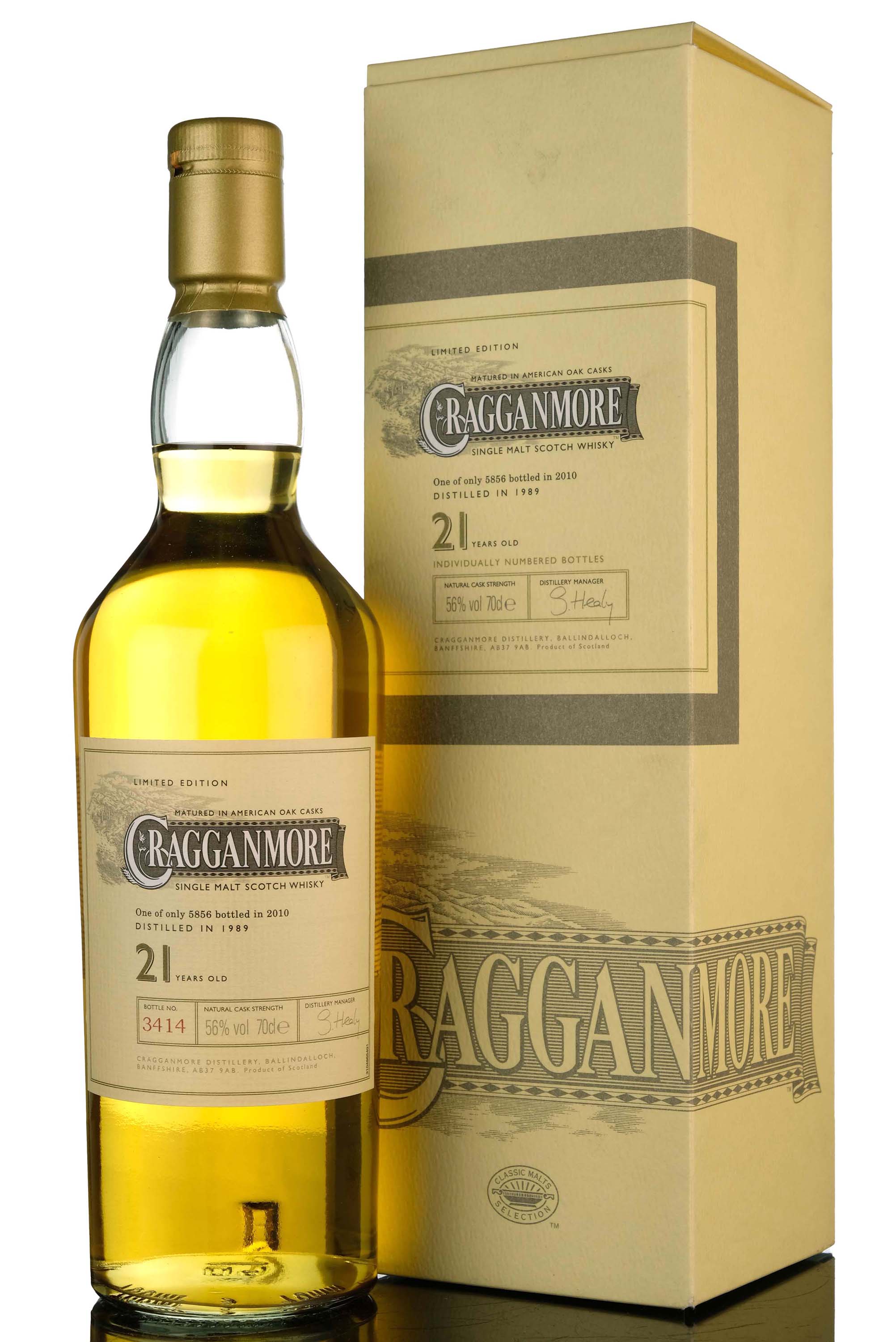 Cragganmore 1989 - 21 Year Old - Special Releases 2010