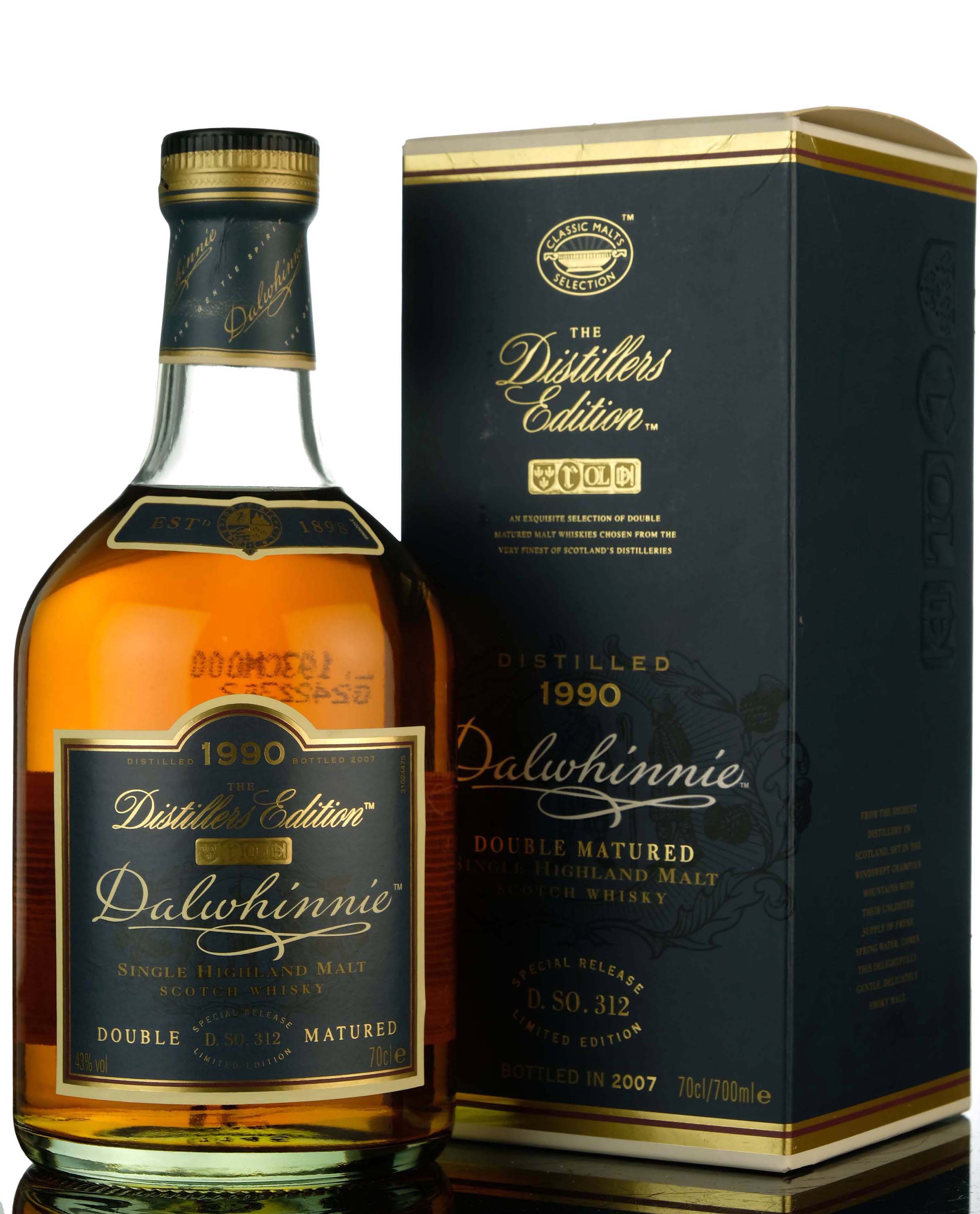 Dalwhinnie 1990 - Distillers Edition 2007