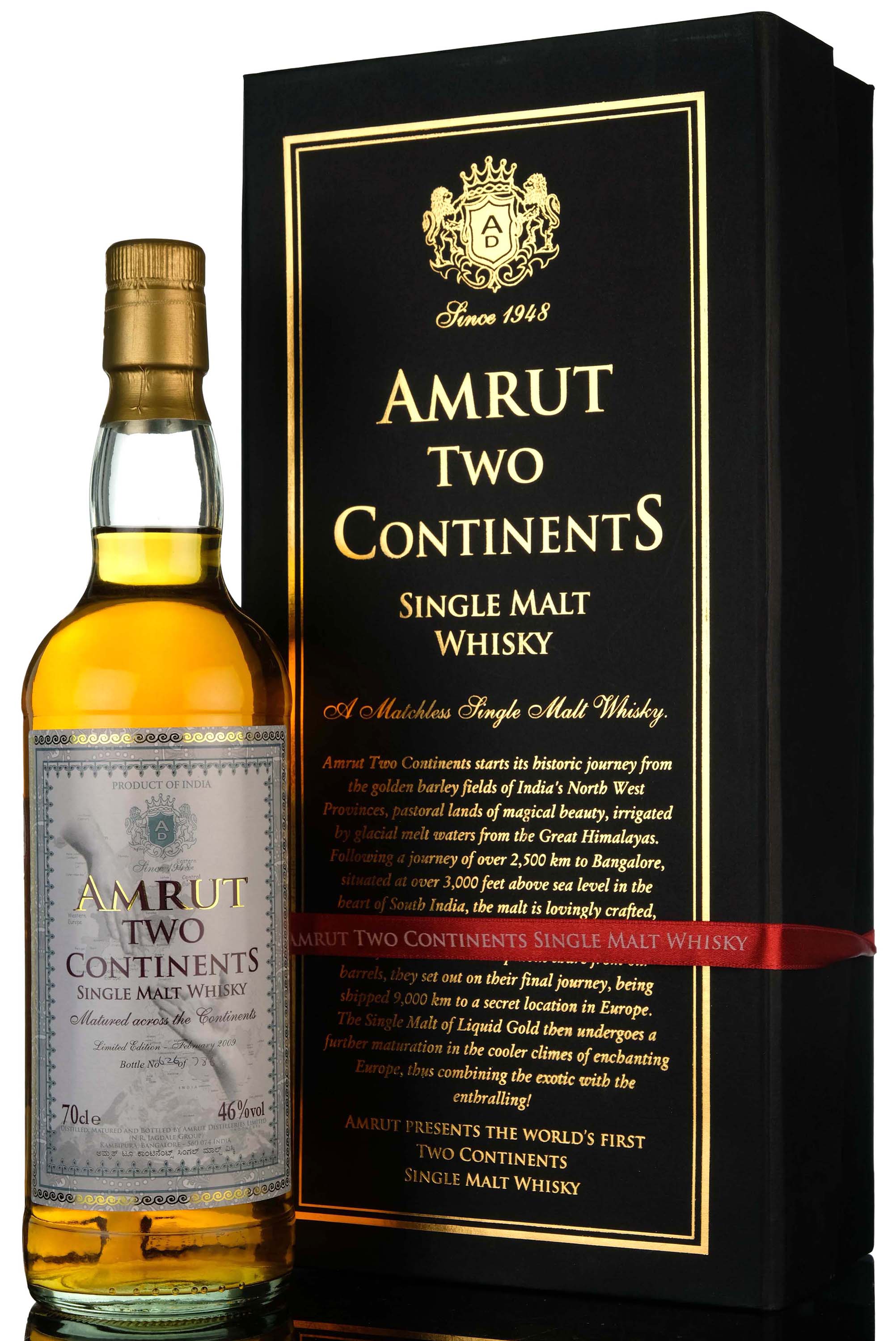 Amrut Two Continents - 1st Edition - 2009 Release