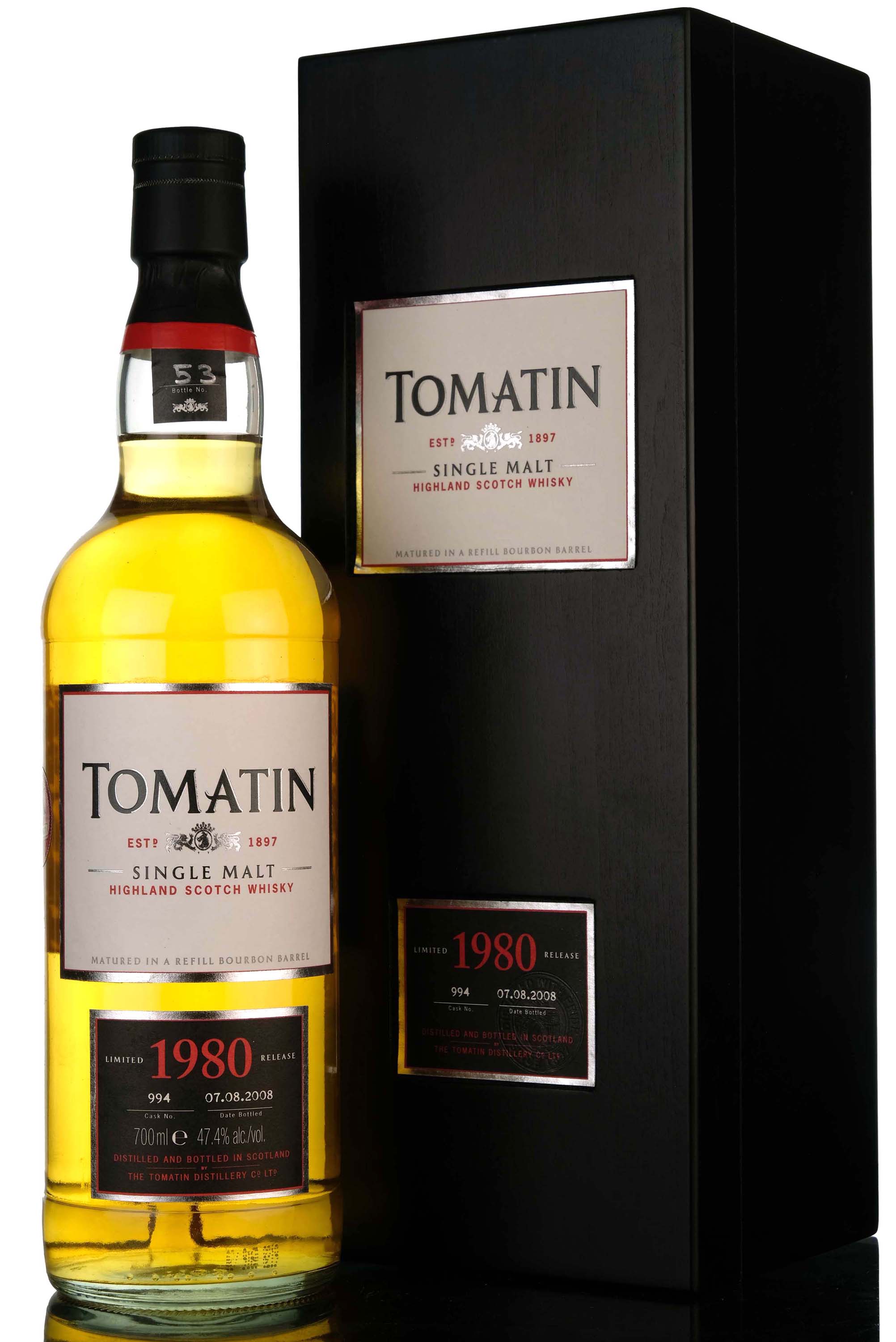 Tomatin 1980-2008 - 28 Year Old - Single Cask 994