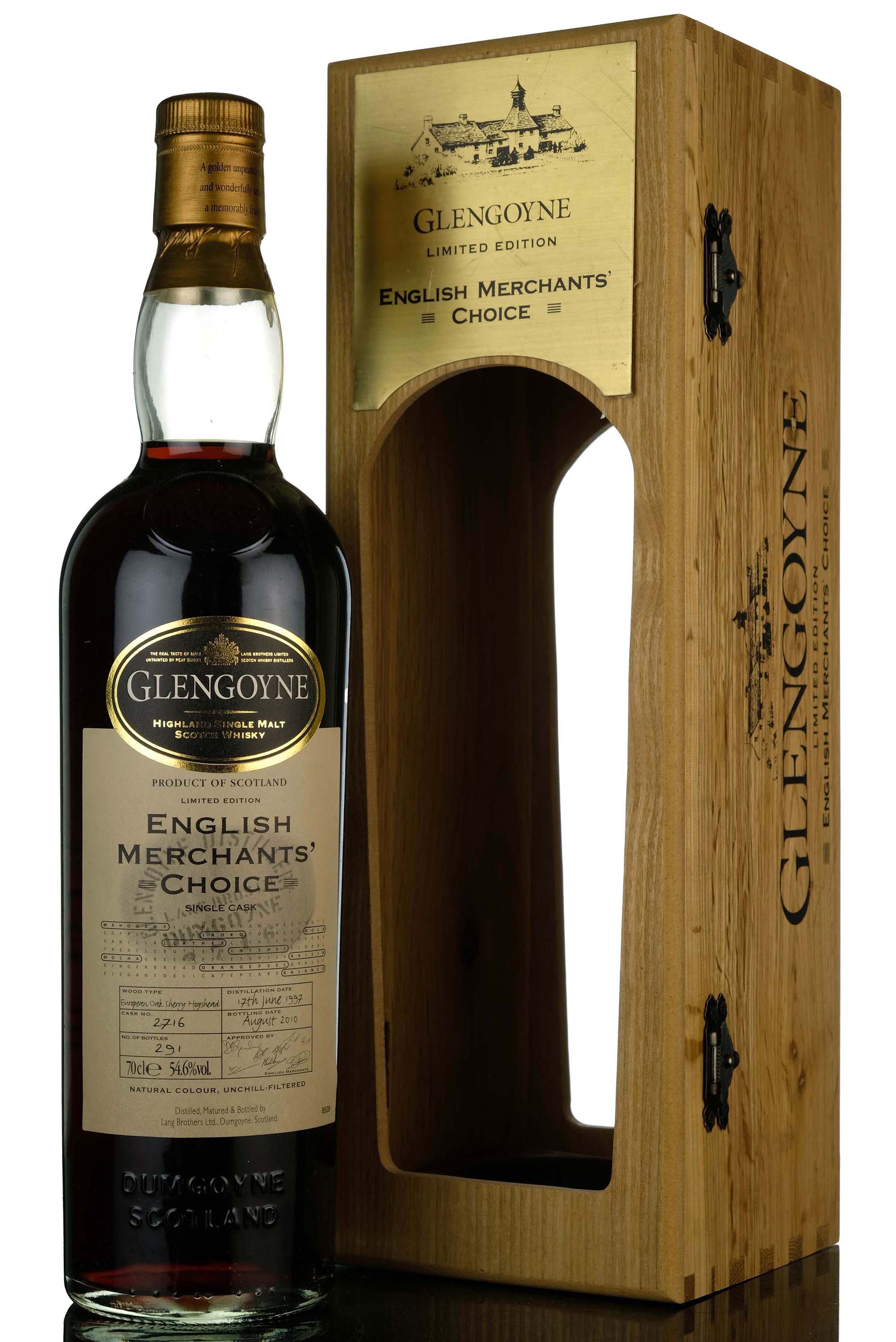 Glengoyne 1997-2010 - 13 Year Old - Single Cask 2716 - English Merchants Choice