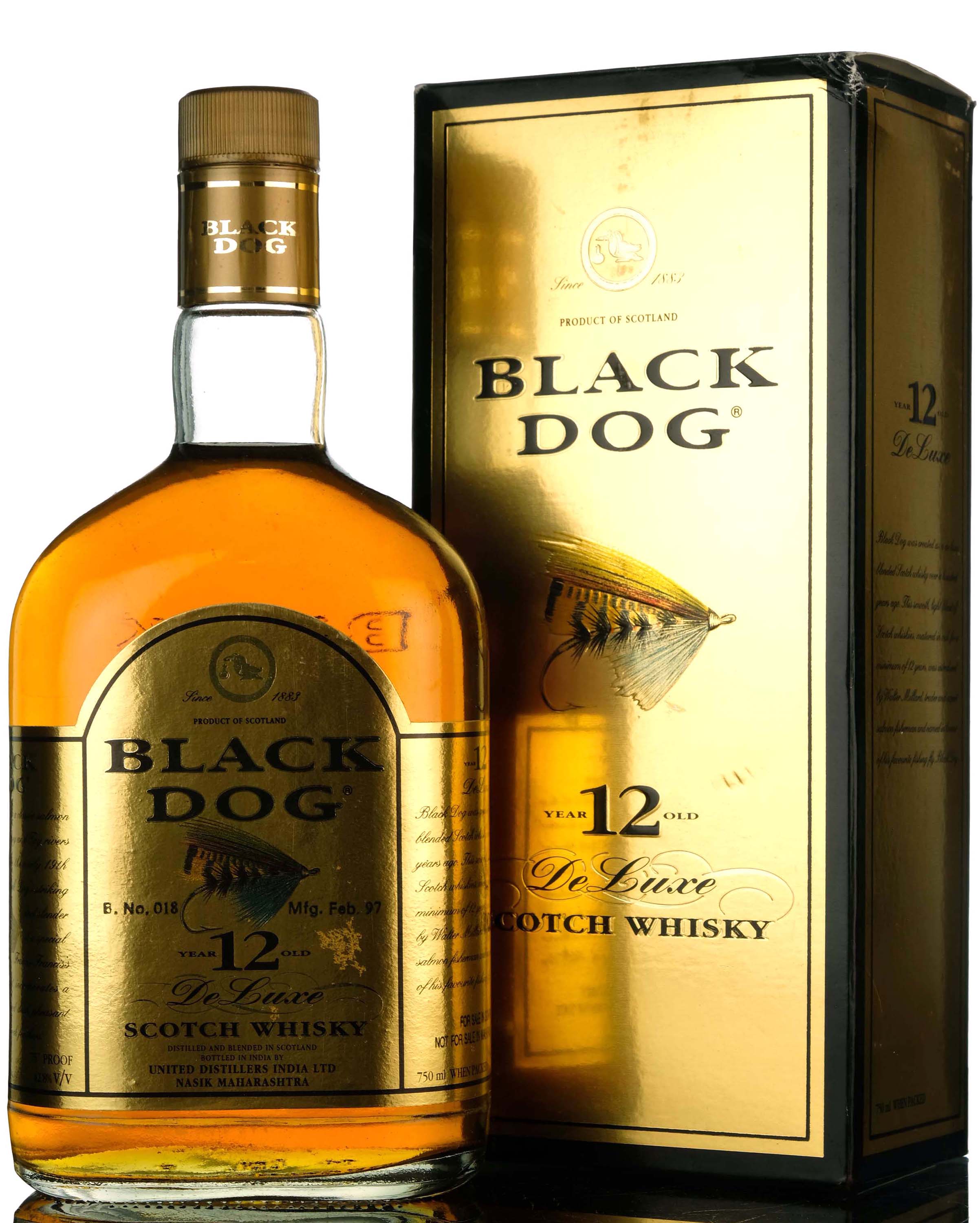 Black Dog 12 Year Old - Batch 18 - 1997 Release