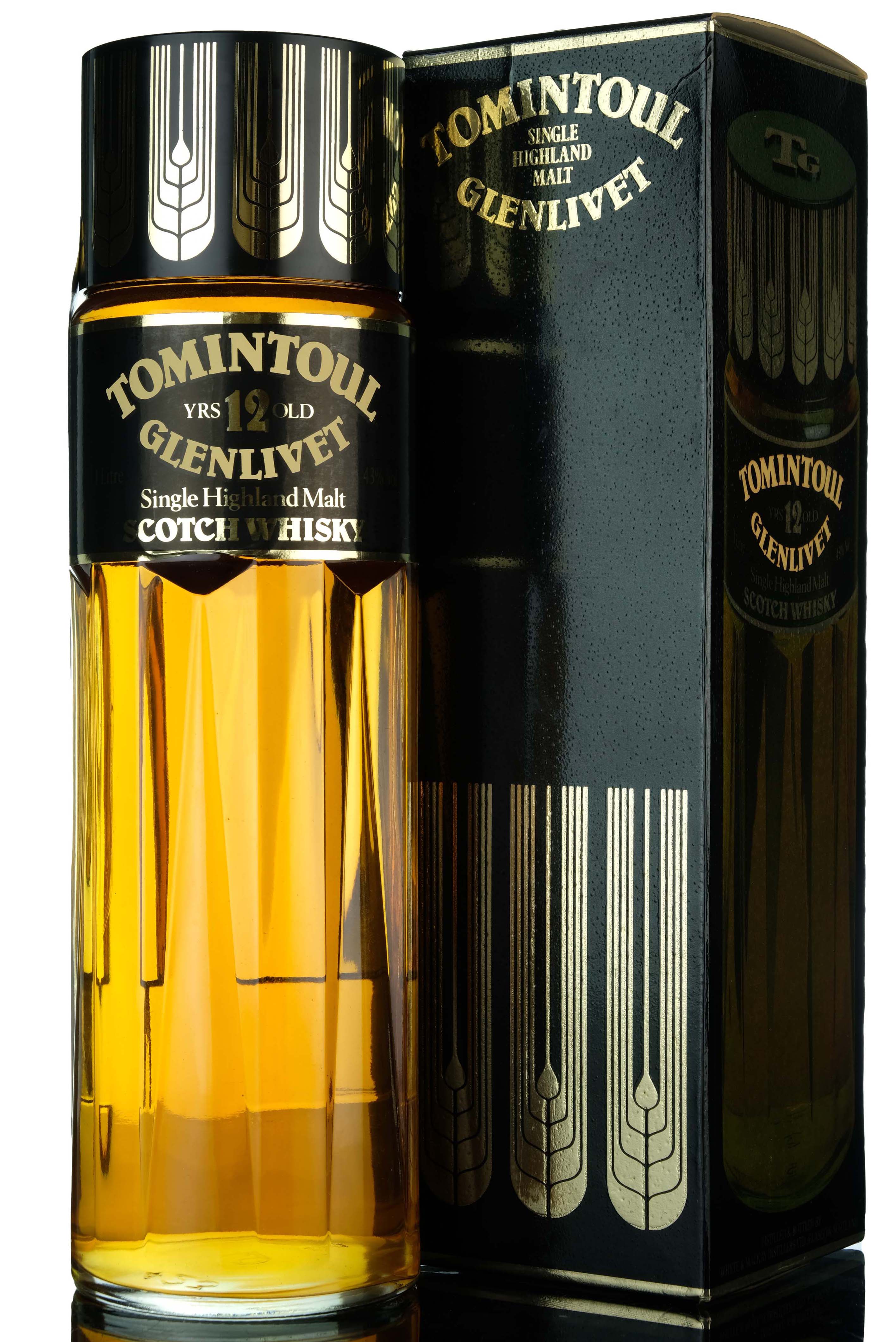 Tomintoul 12 Year Old - 1990s -  1 Litre
