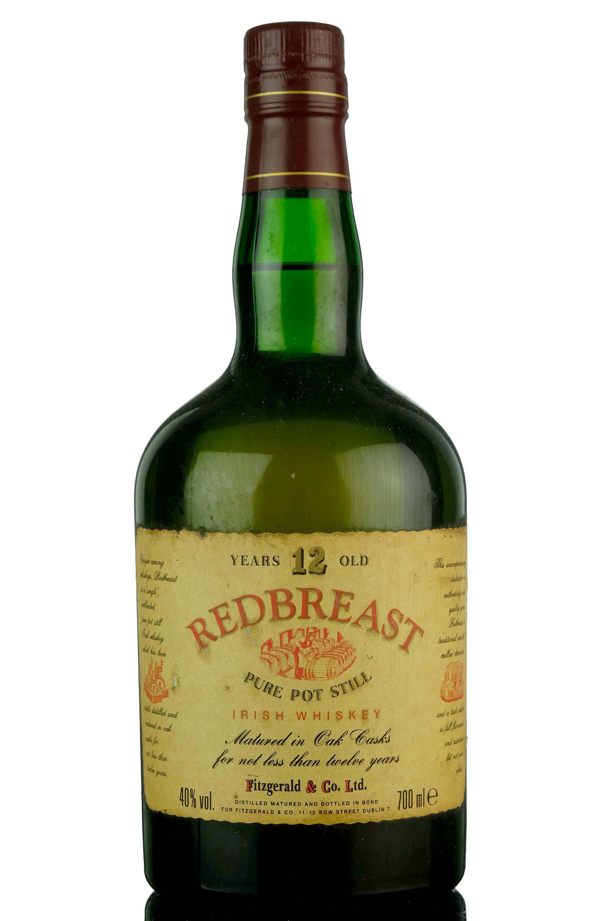 Redbreast 12 Year Old -  1990s - Fitzgerald & Co Ltd