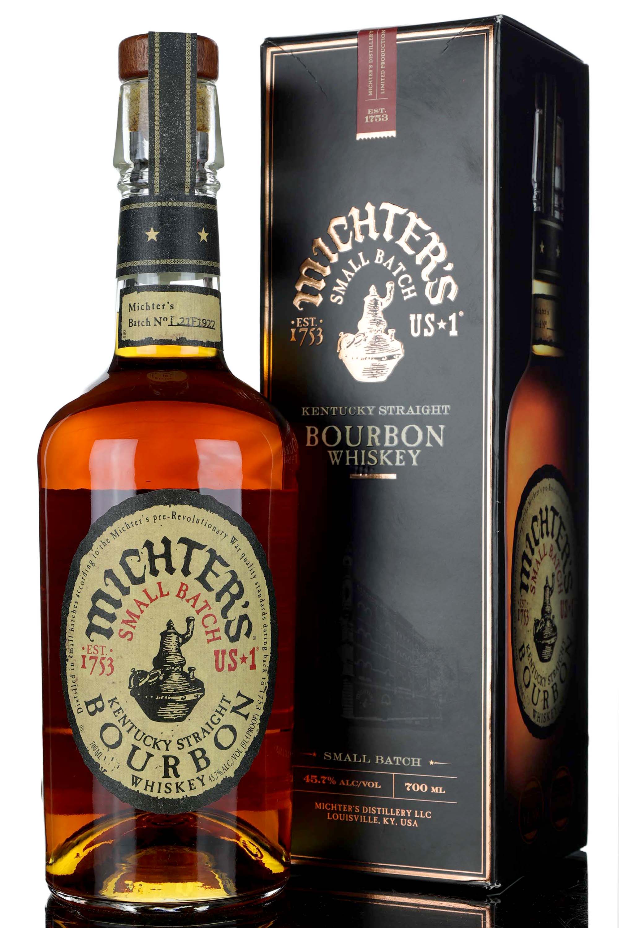 Michters Small Batch Bourbon L21F1927 - 2021 Release