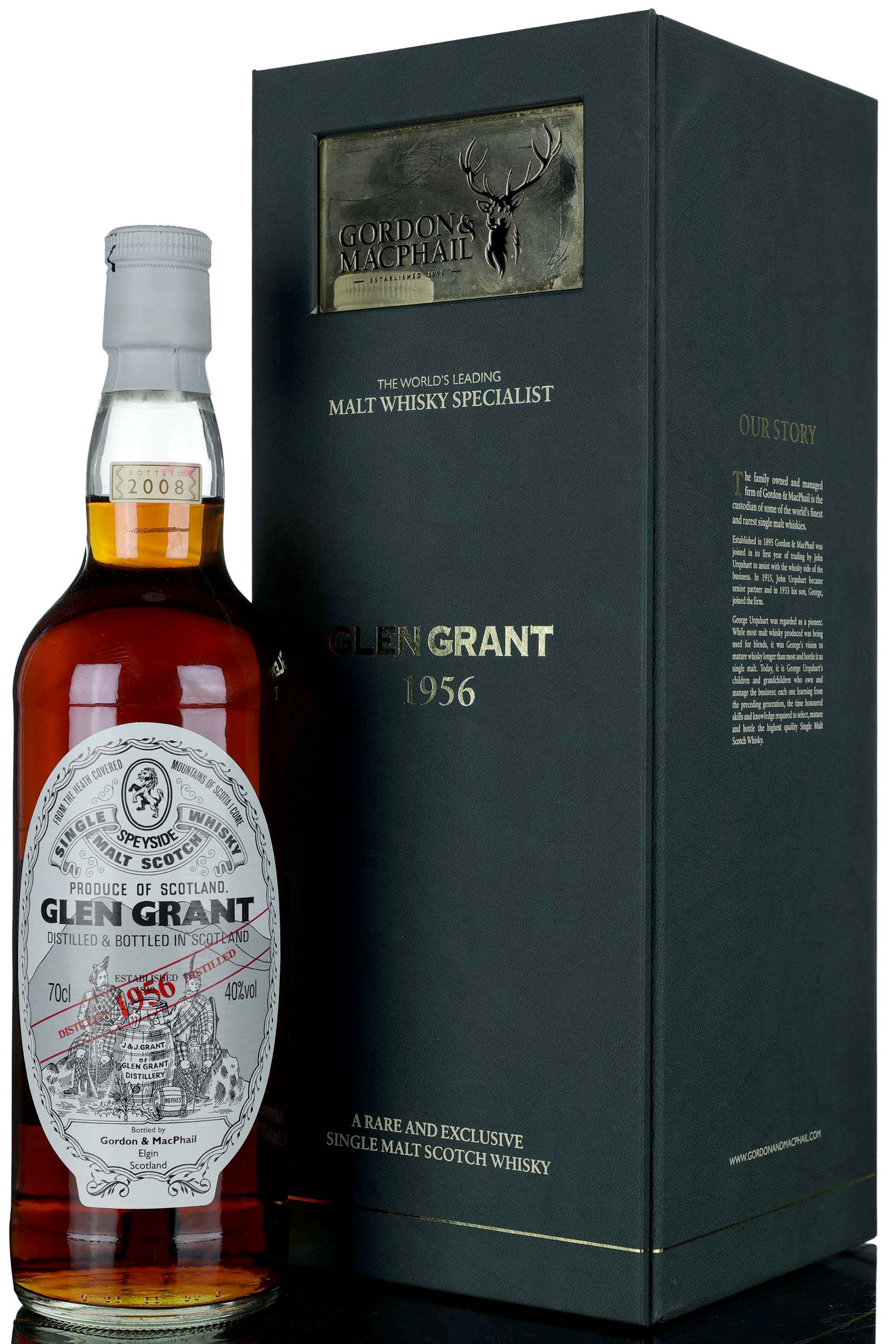 Glen Grant 1956-2008 - 51 Year Old - Gordon & MacPhail - Casks 4442-4446