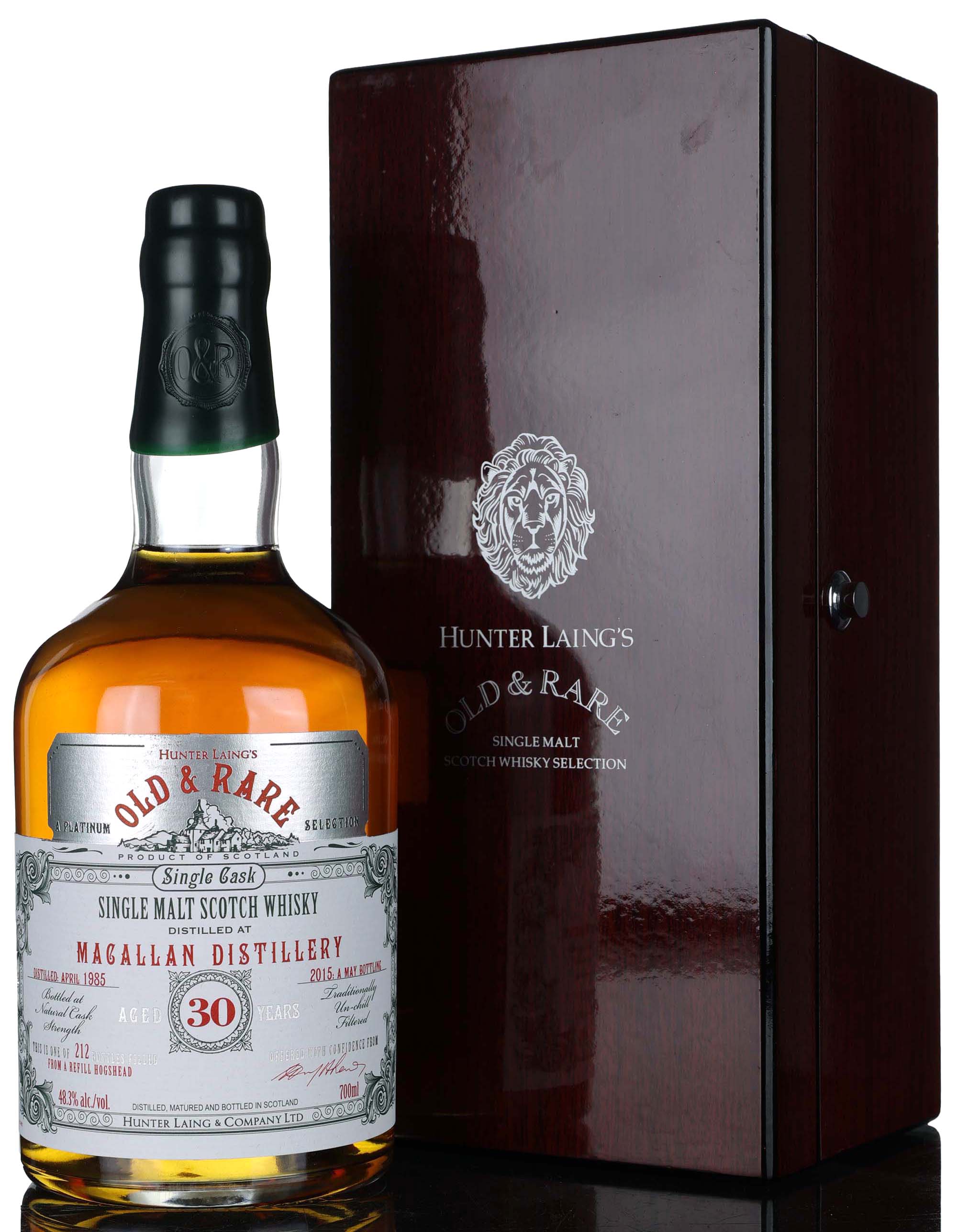 Macallan 1985-2015 - 30 Year Old - Hunter Laing - Old & Rare Platinum Selection - Single C