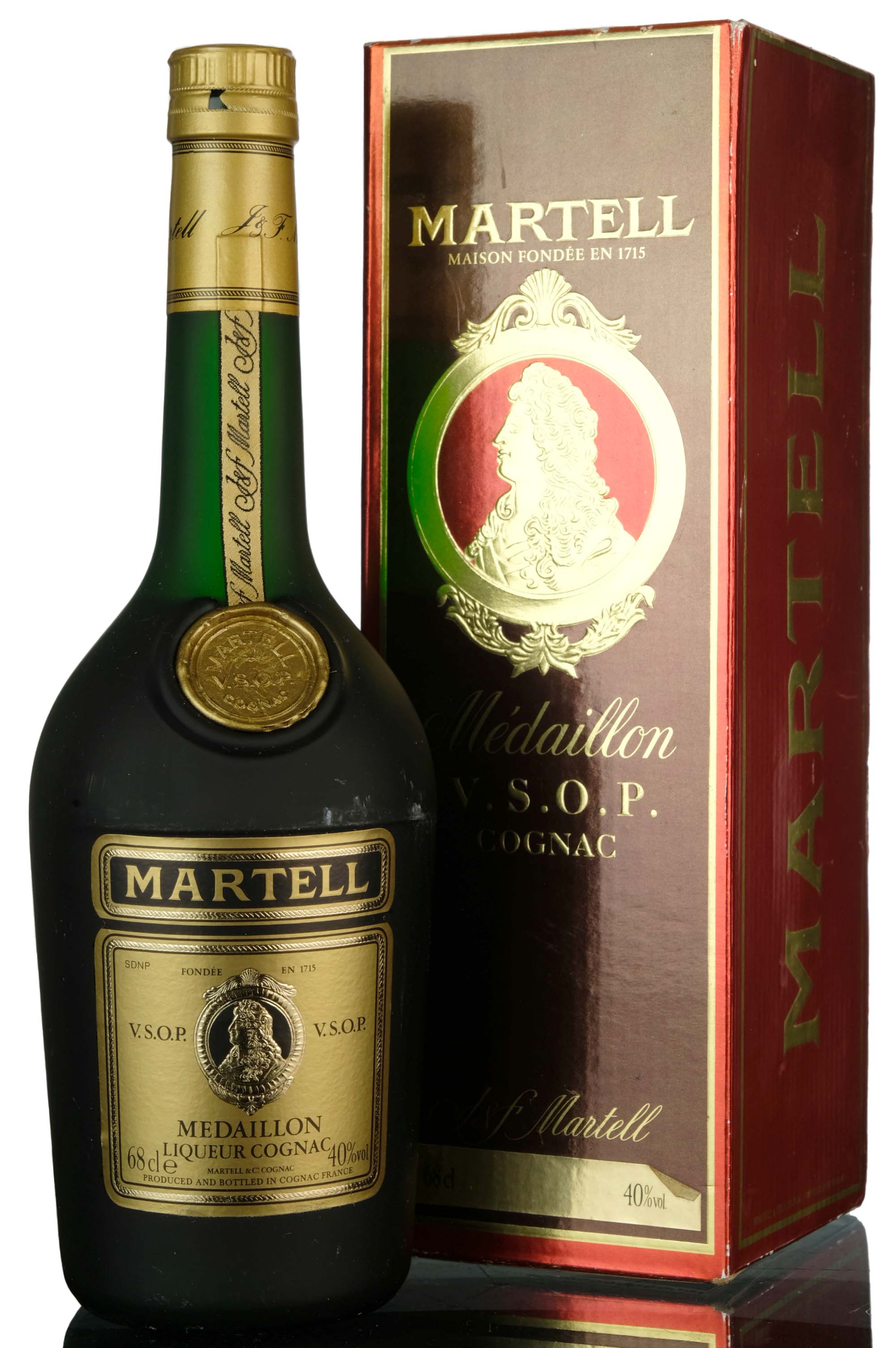 Martell VSOP Medaillon Liqueur Cognac - 1980s