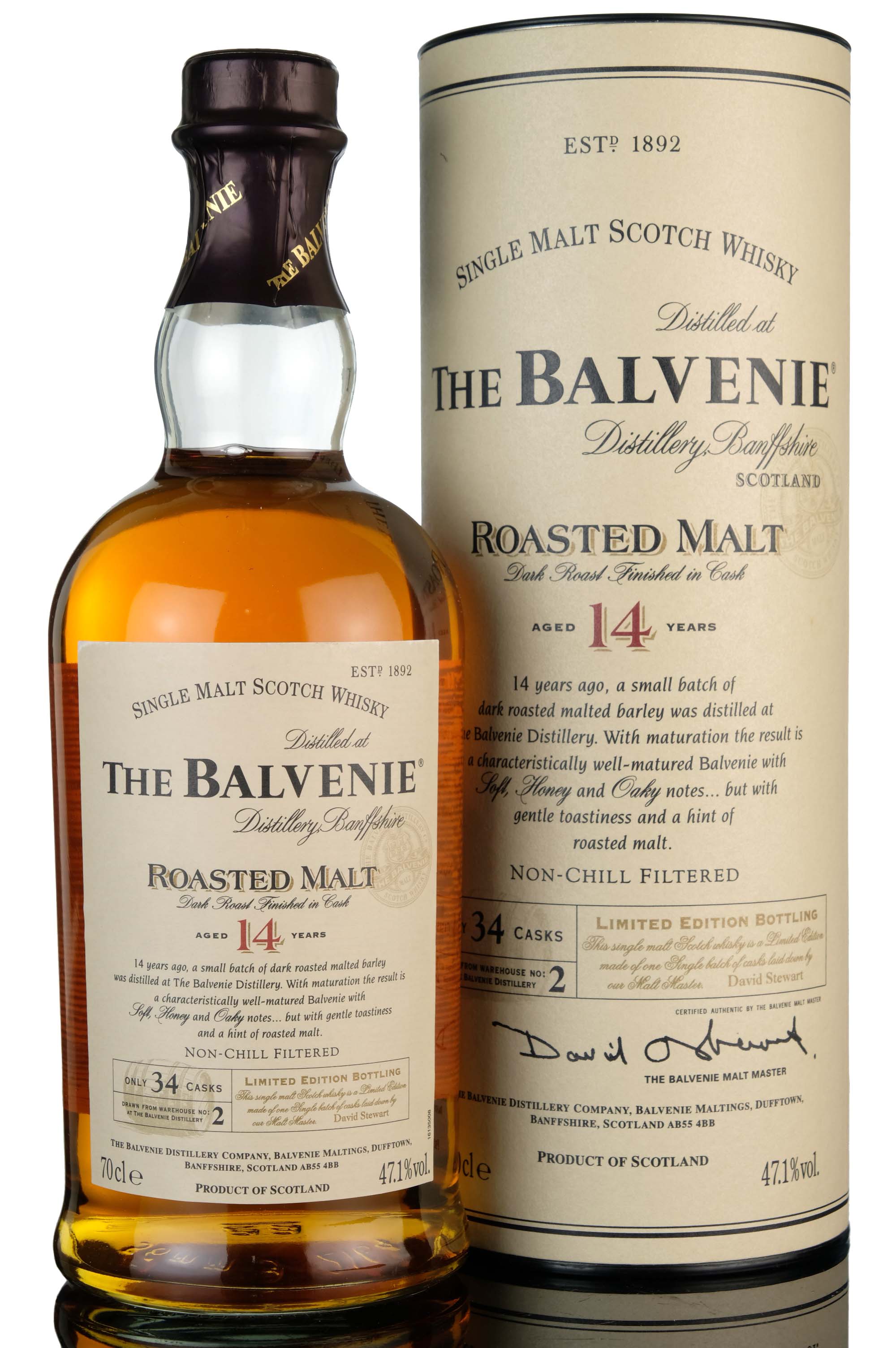 Balvenie 14 Year Old - Roasted Malt - 2006 Release