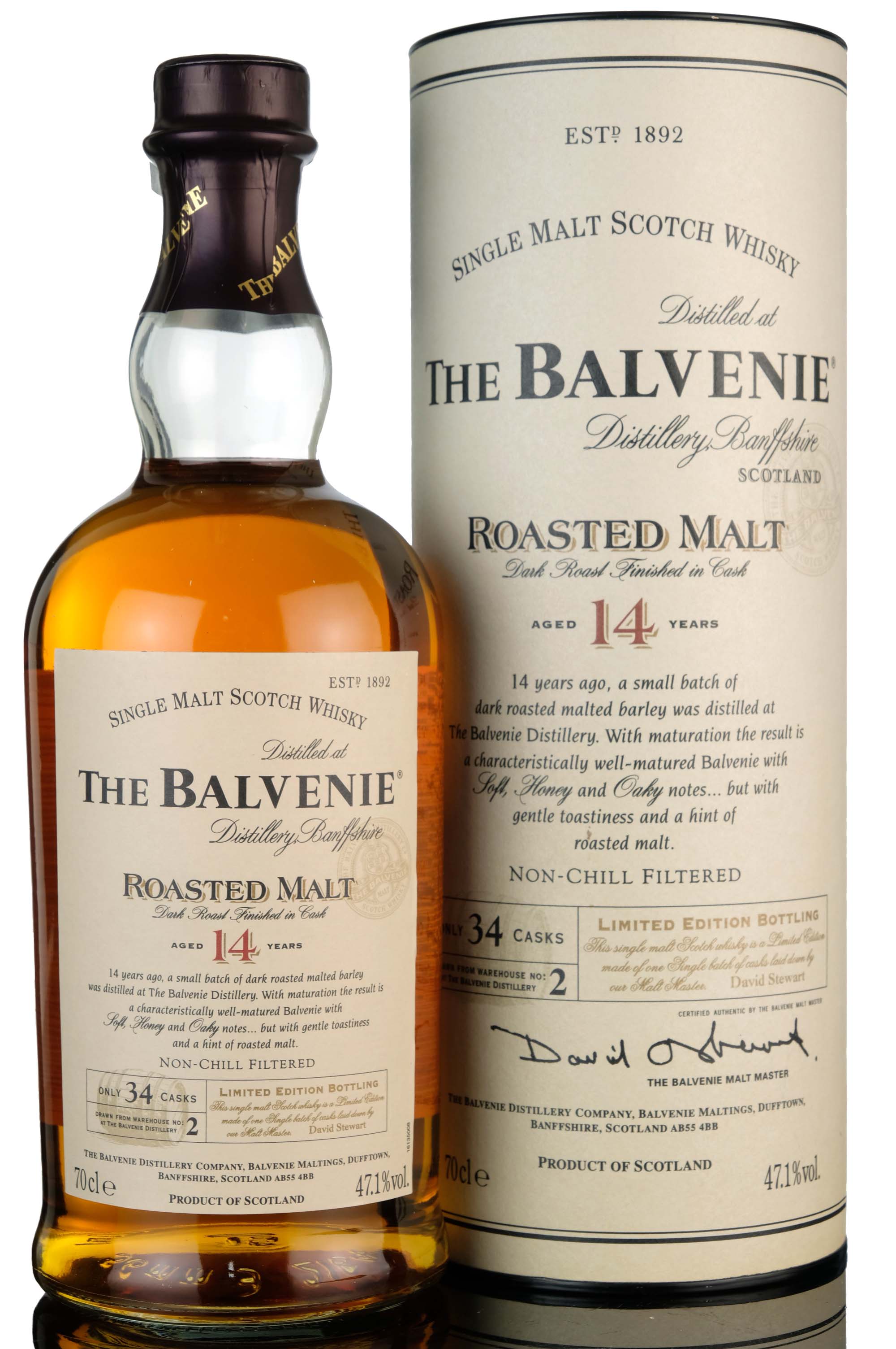 Balvenie 14 Year Old - Roasted Malt - 2006 Release