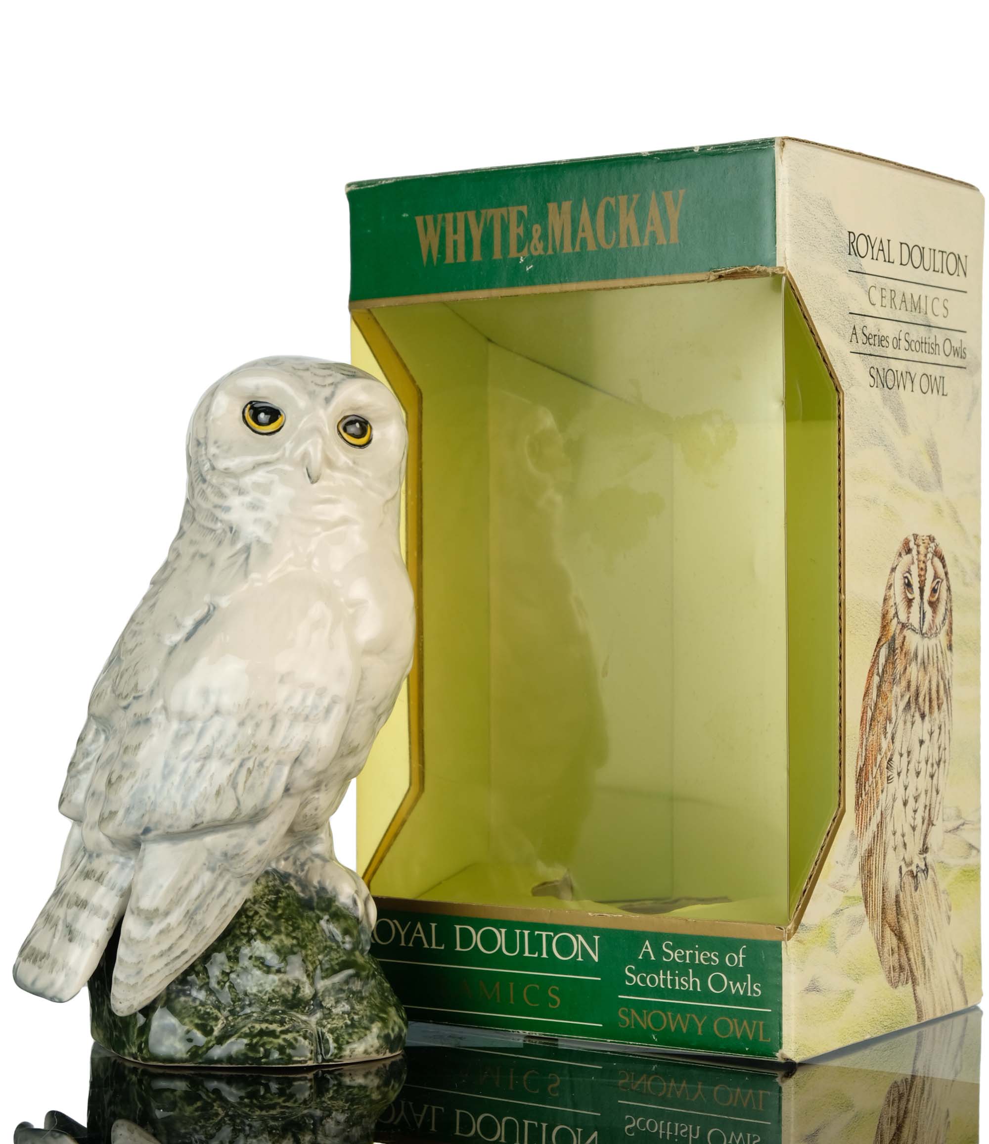 Whyte & Mackay Royal Doulton Ceramic Snowy Owl