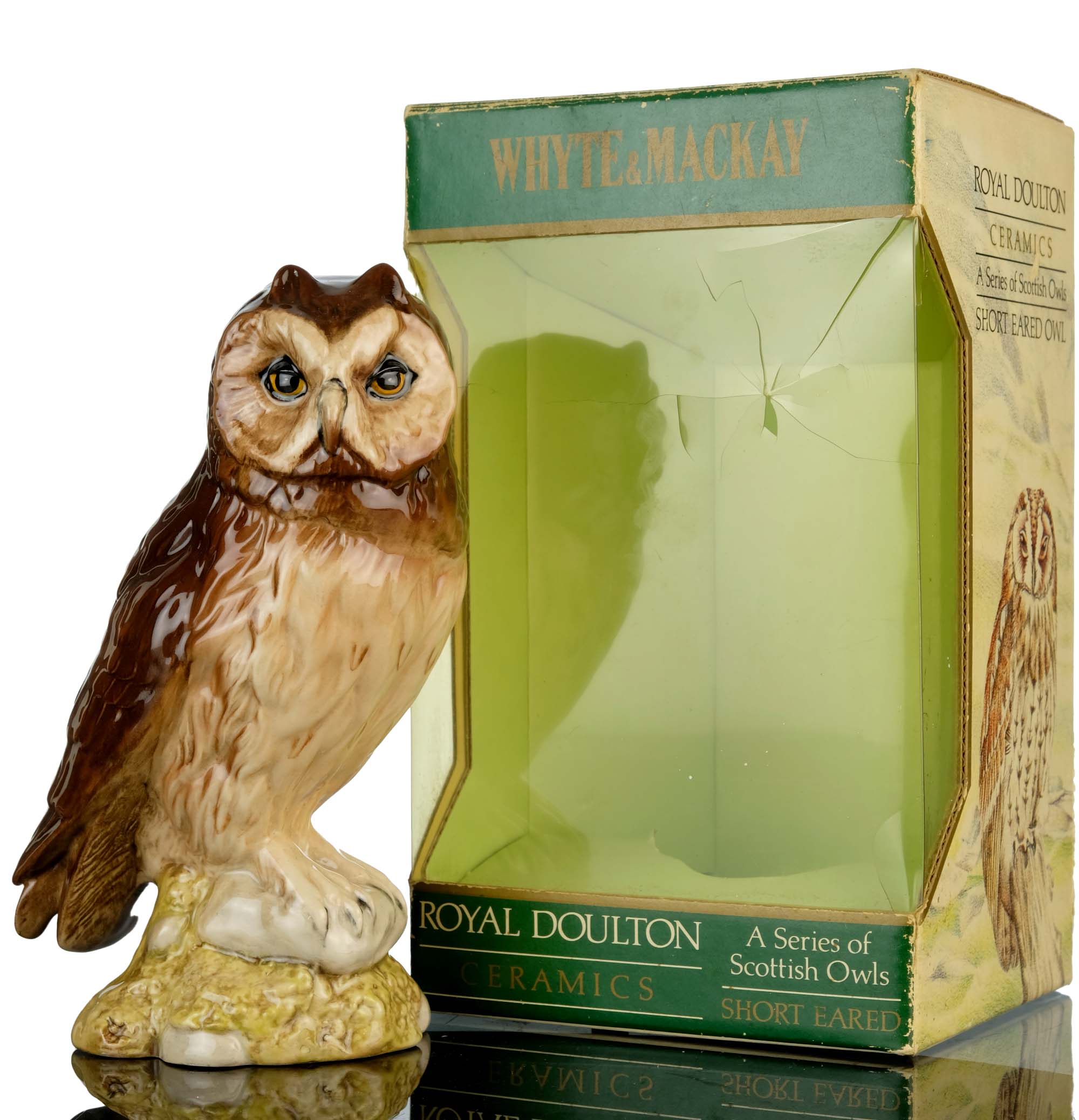 Whyte & Mackay Royal Doulton Ceramic Short Eared Owl